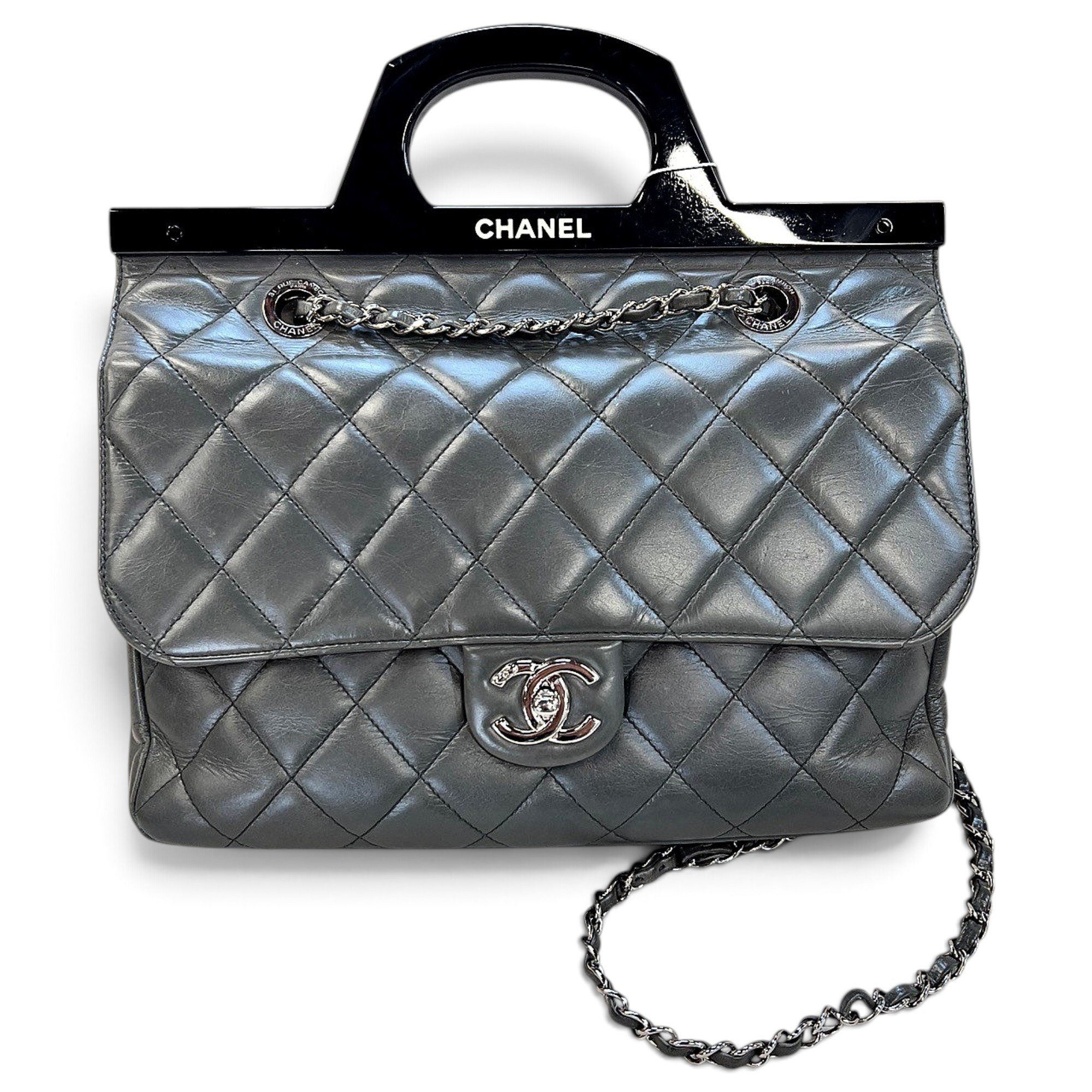 Leather handbag