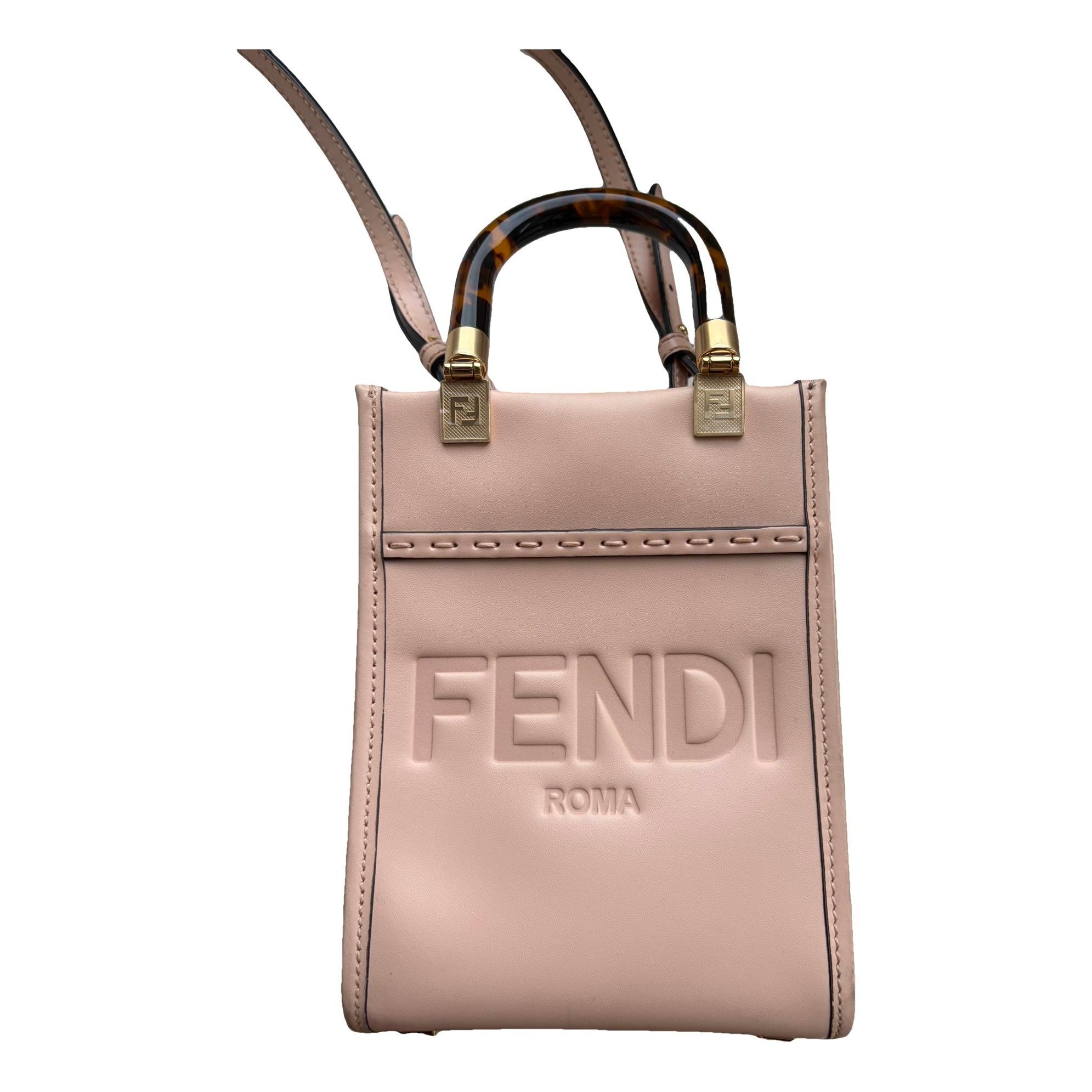 Sunshine leather tote