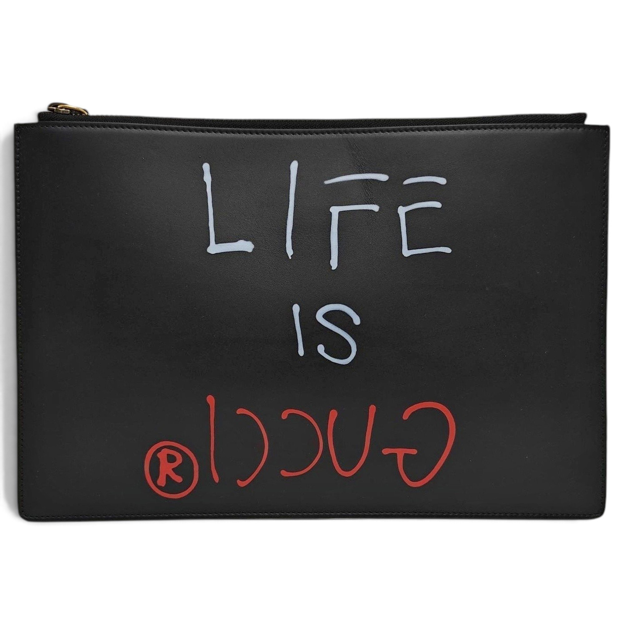 Leather handbag