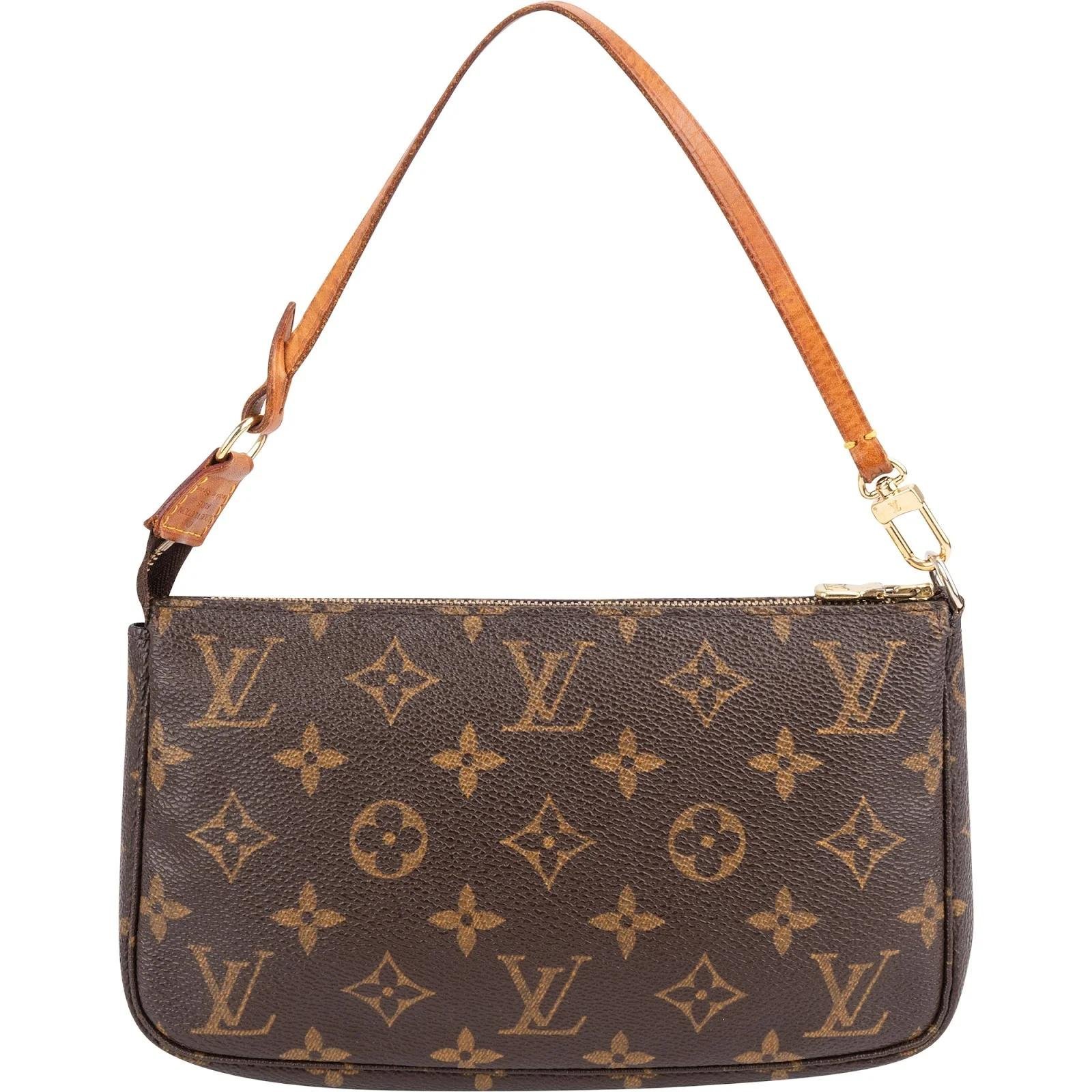 Pochette Accessoire leather handbag