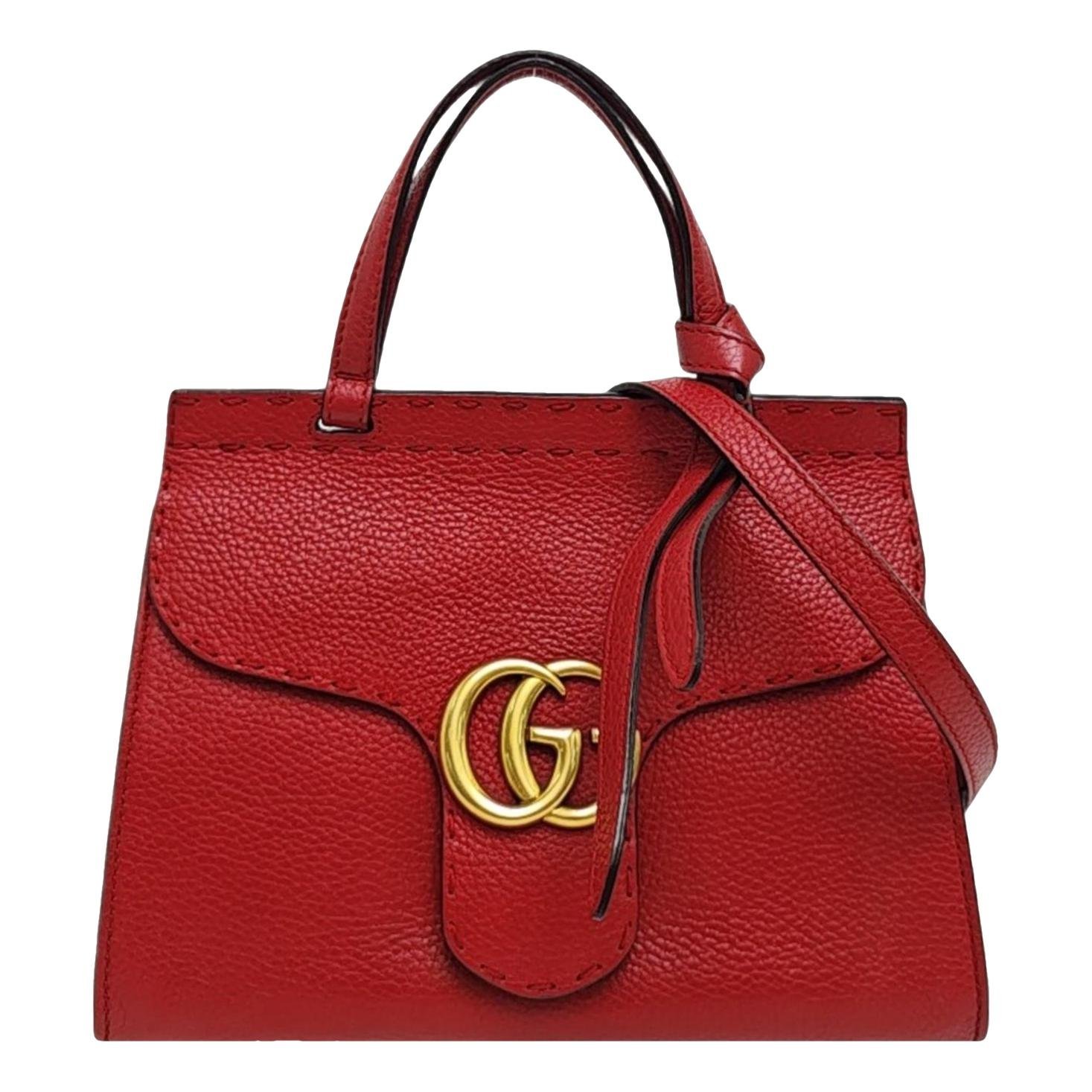 GG Marmont leather handbag
