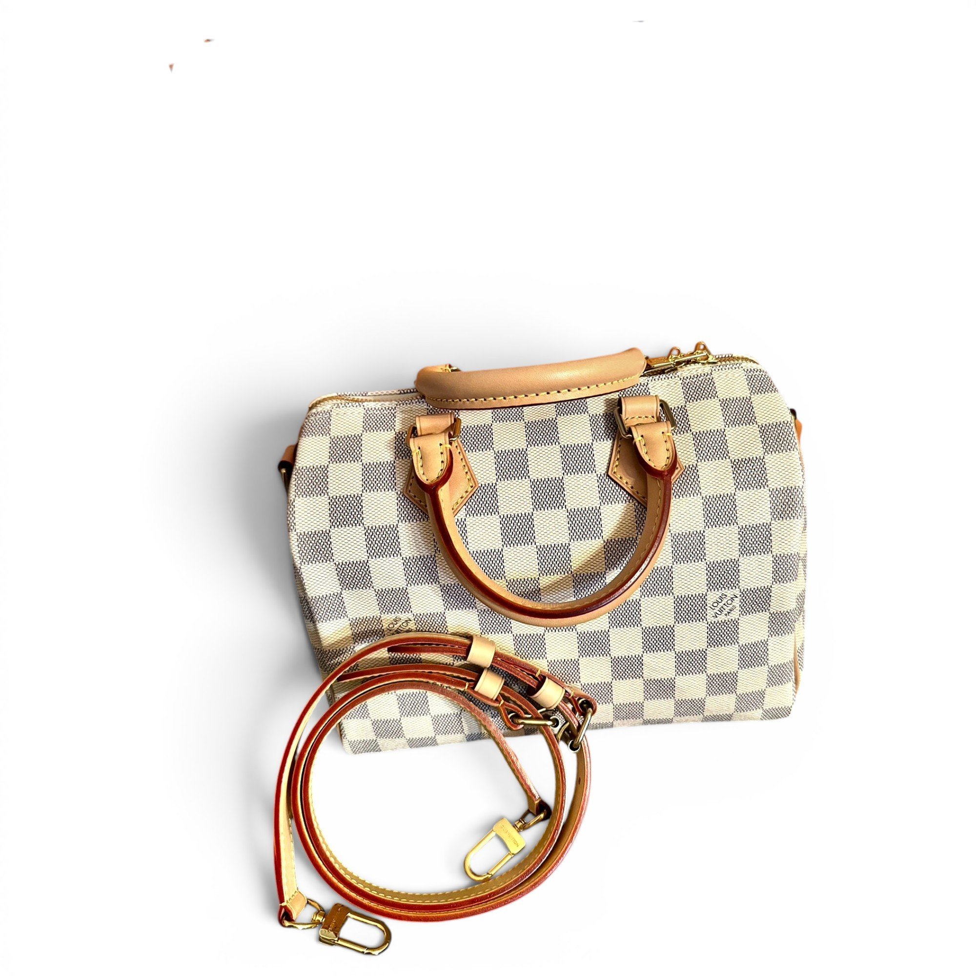 Speedy Bandoulière leather handbag