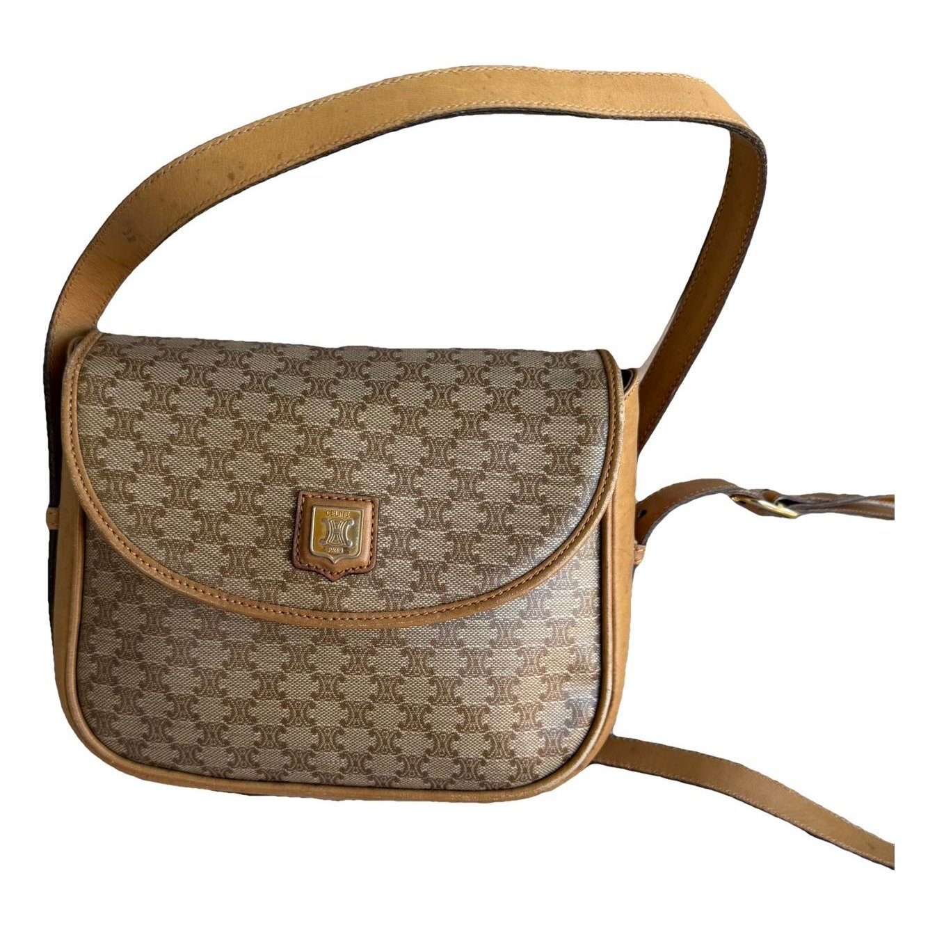 Triomphe Maillon leather crossbody bag