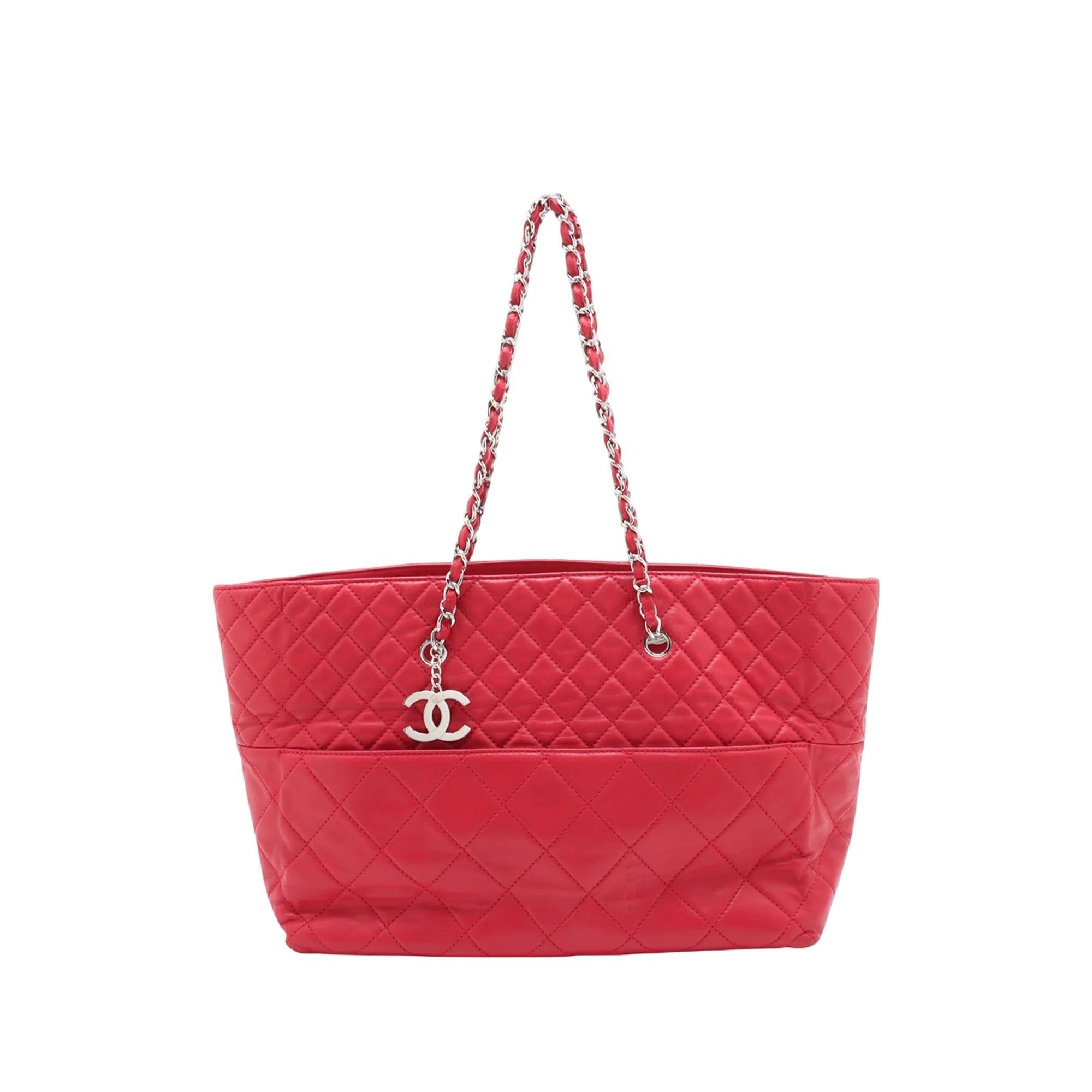 Leather tote