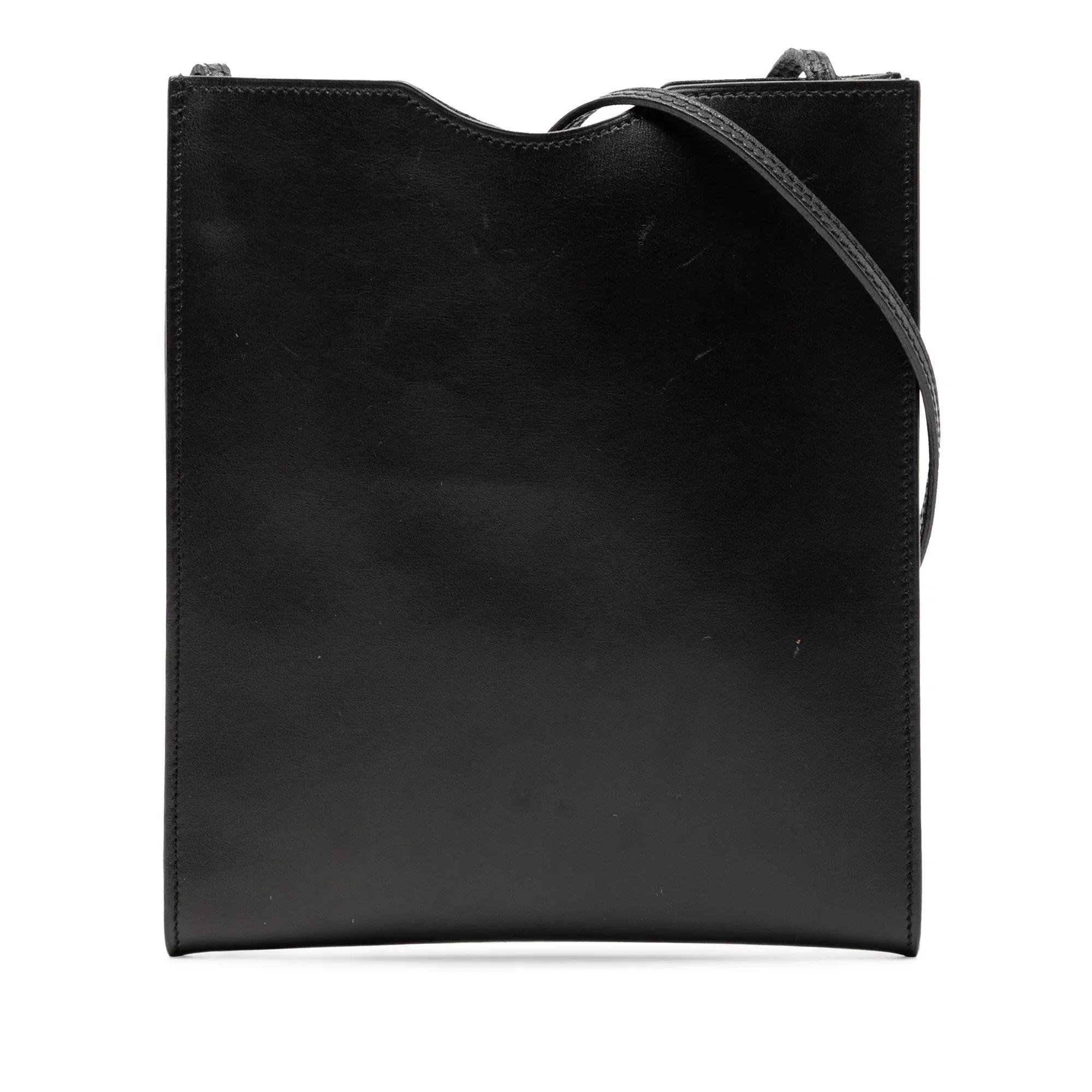Leather crossbody bag