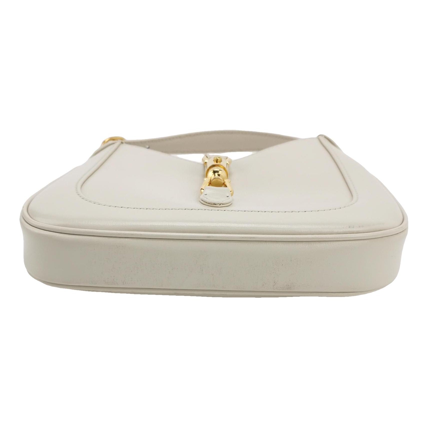 Jackie leather clutch bag