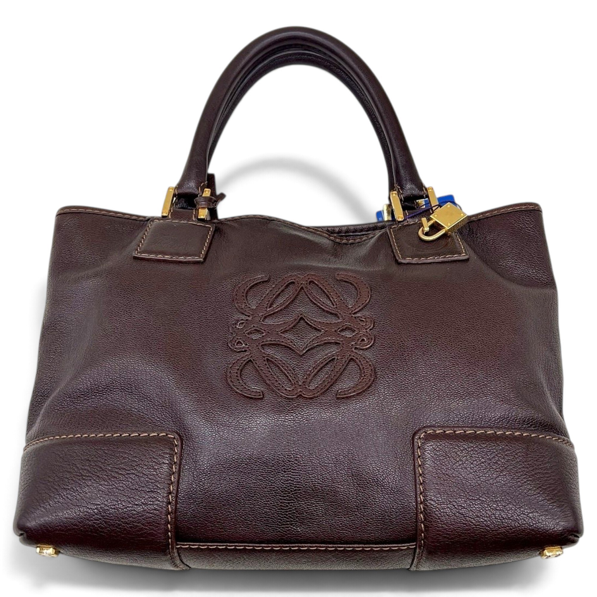 Leather handbag