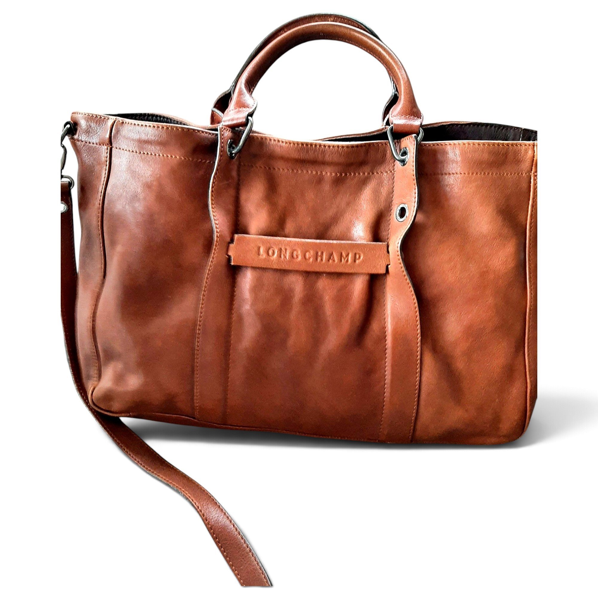 Longchamp 3D leather tote