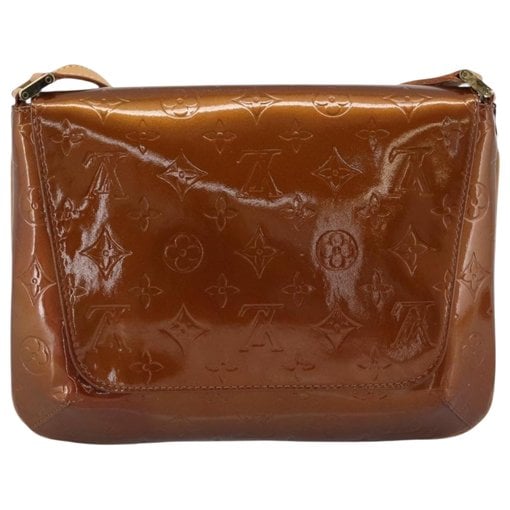 Louis Vuitton Thompson patent leather handbag