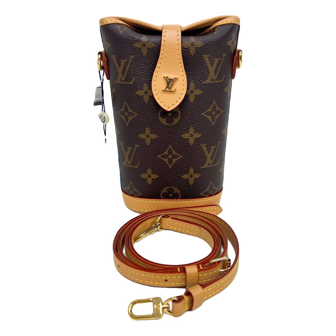Fold leather handbag