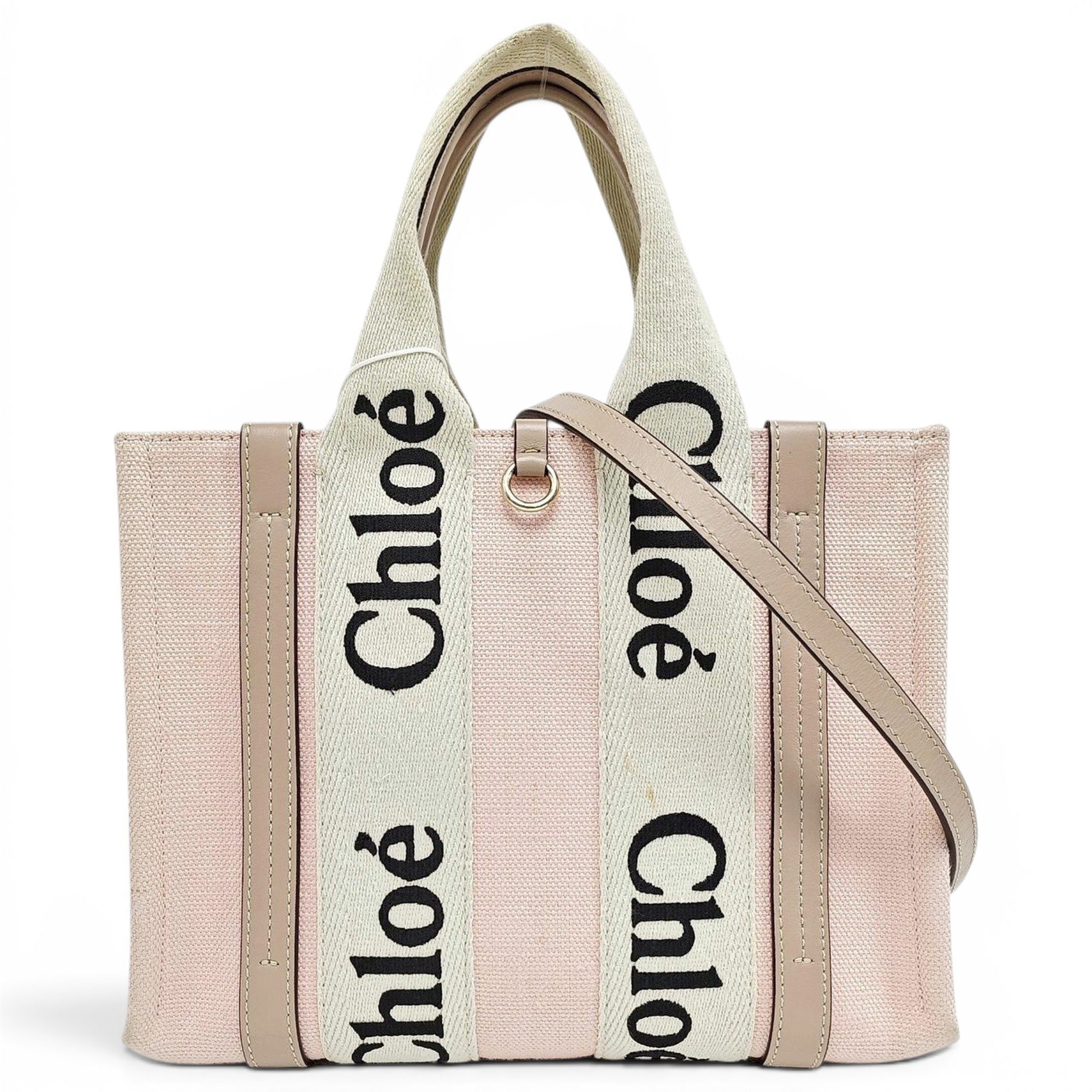 Woody cloth handbag