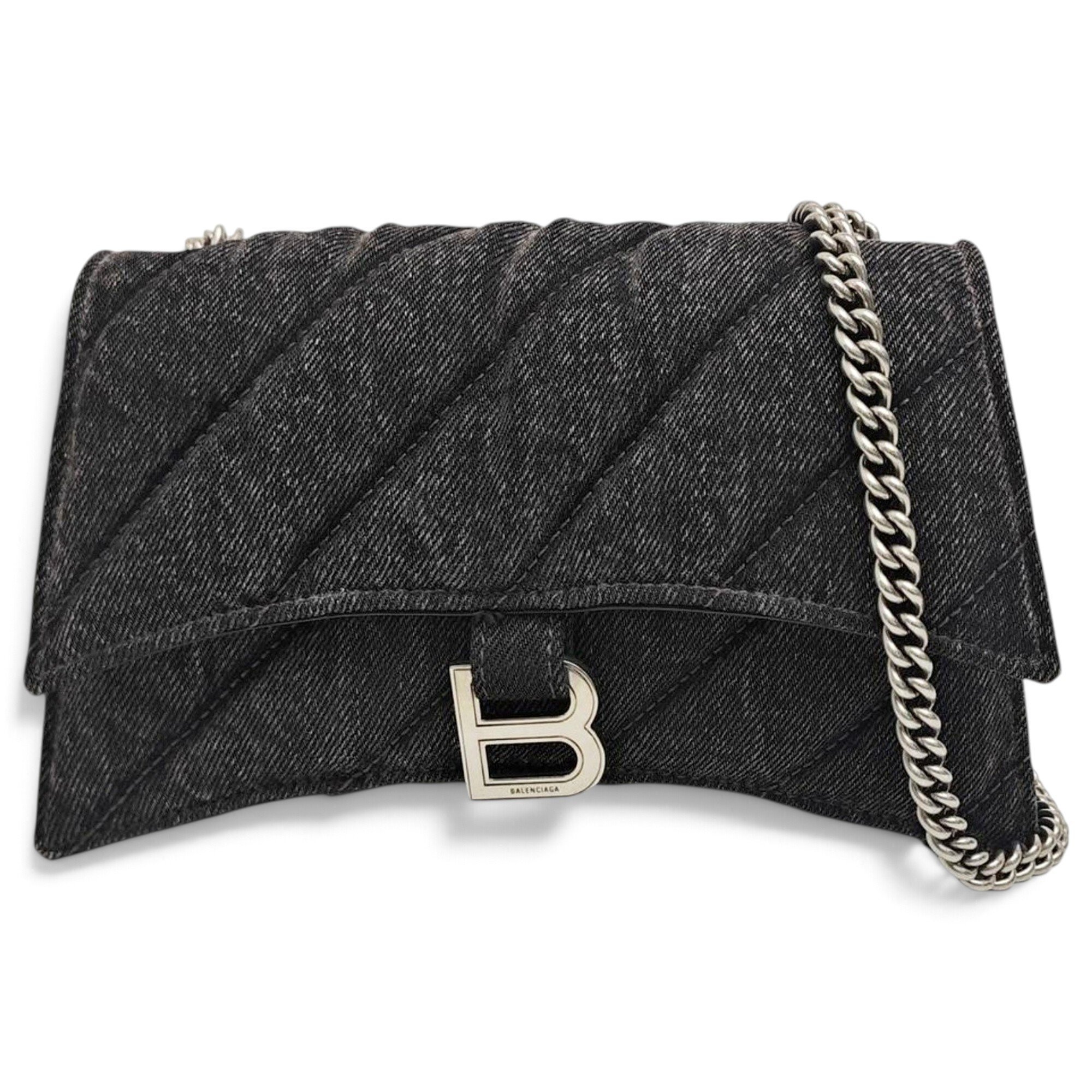 Crush cloth handbag