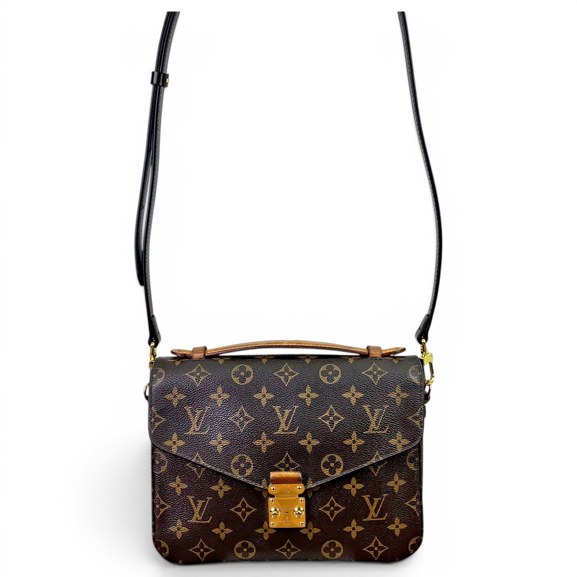 Metis leather crossbody bag