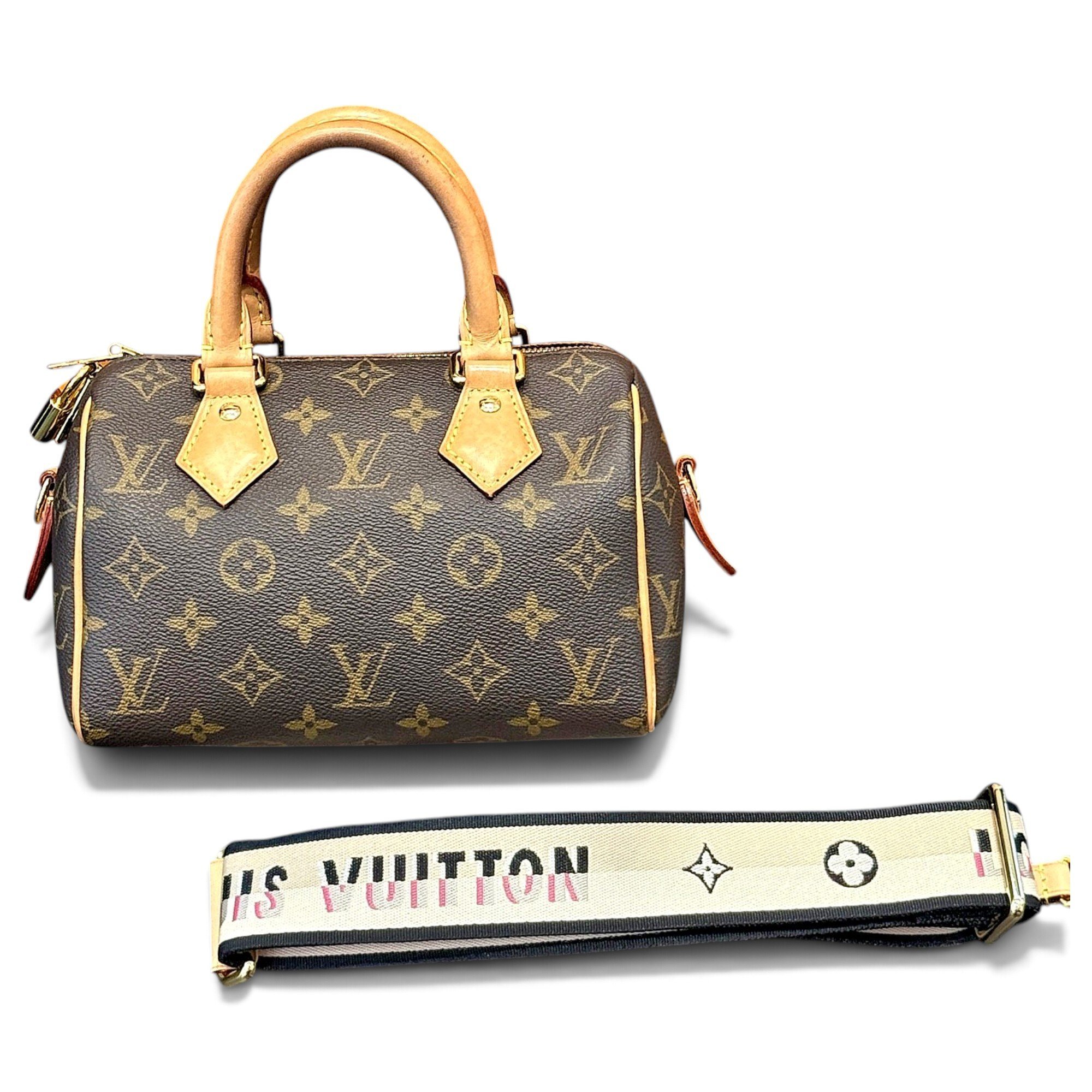 Speedy Bandoulière leather crossbody bag
