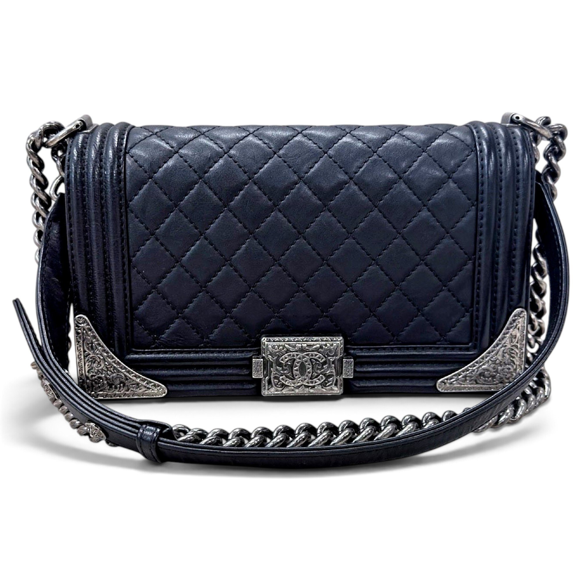 Boy leather handbag