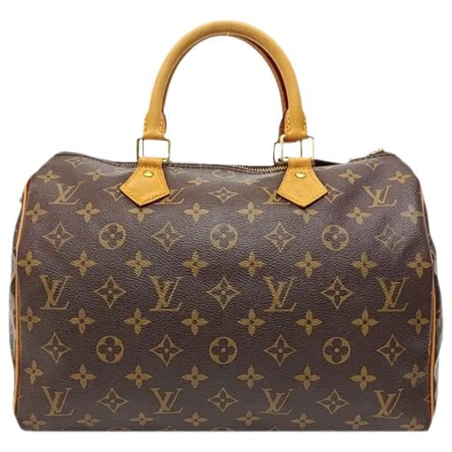 Nano Speedy / Mini HL leather handbag
