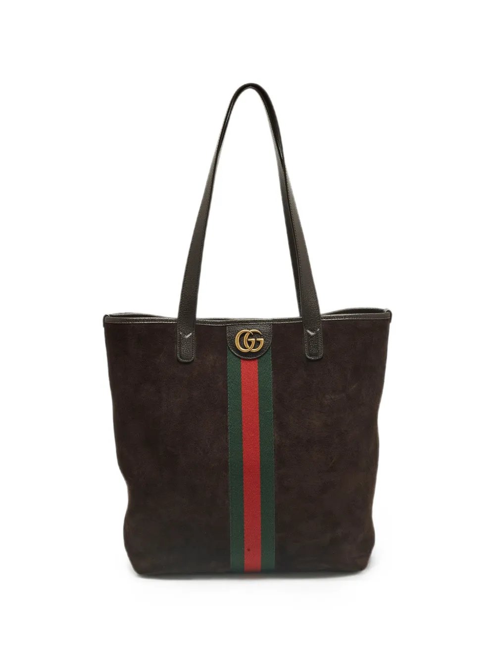 Ophidia Web stripe tote bag