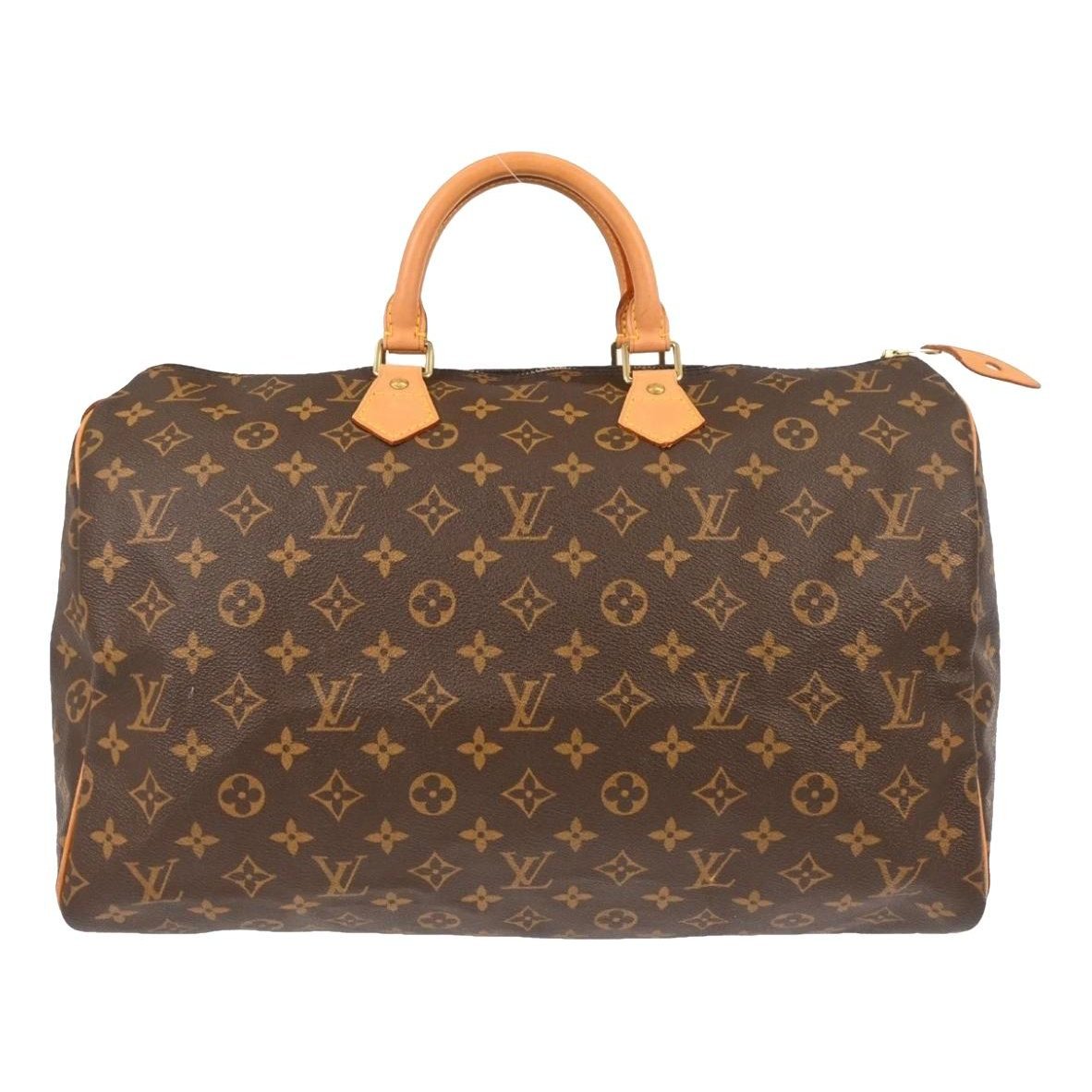 Louis Vuitton Speedy cloth handbag
