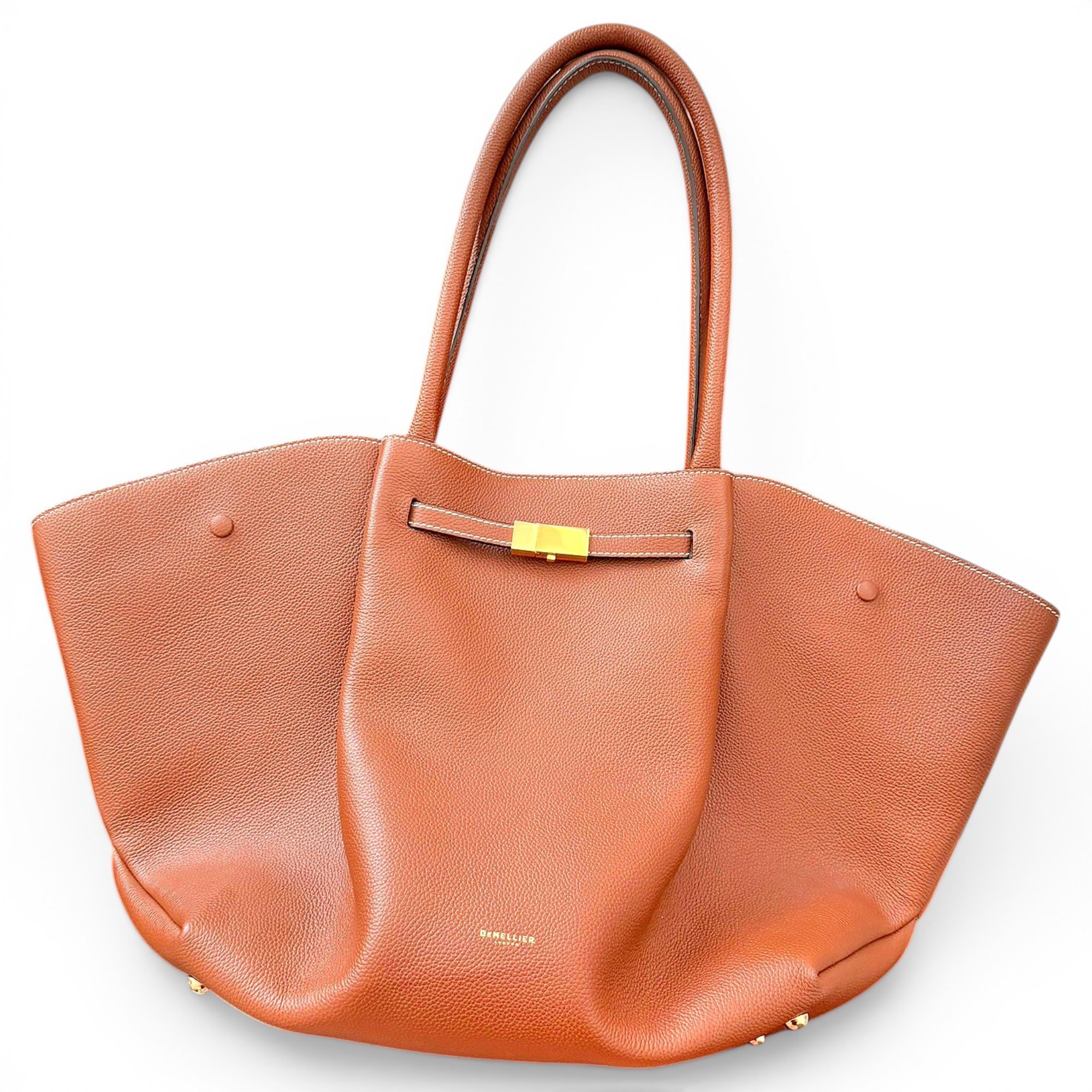 Leather tote