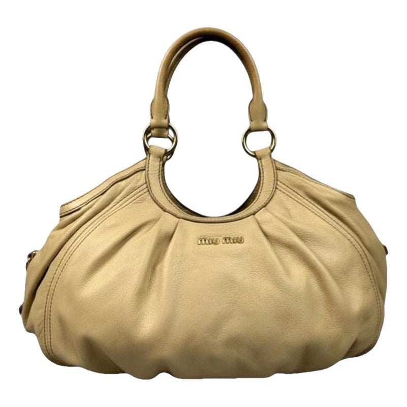 Miu Miu Miu Belle leather handbag