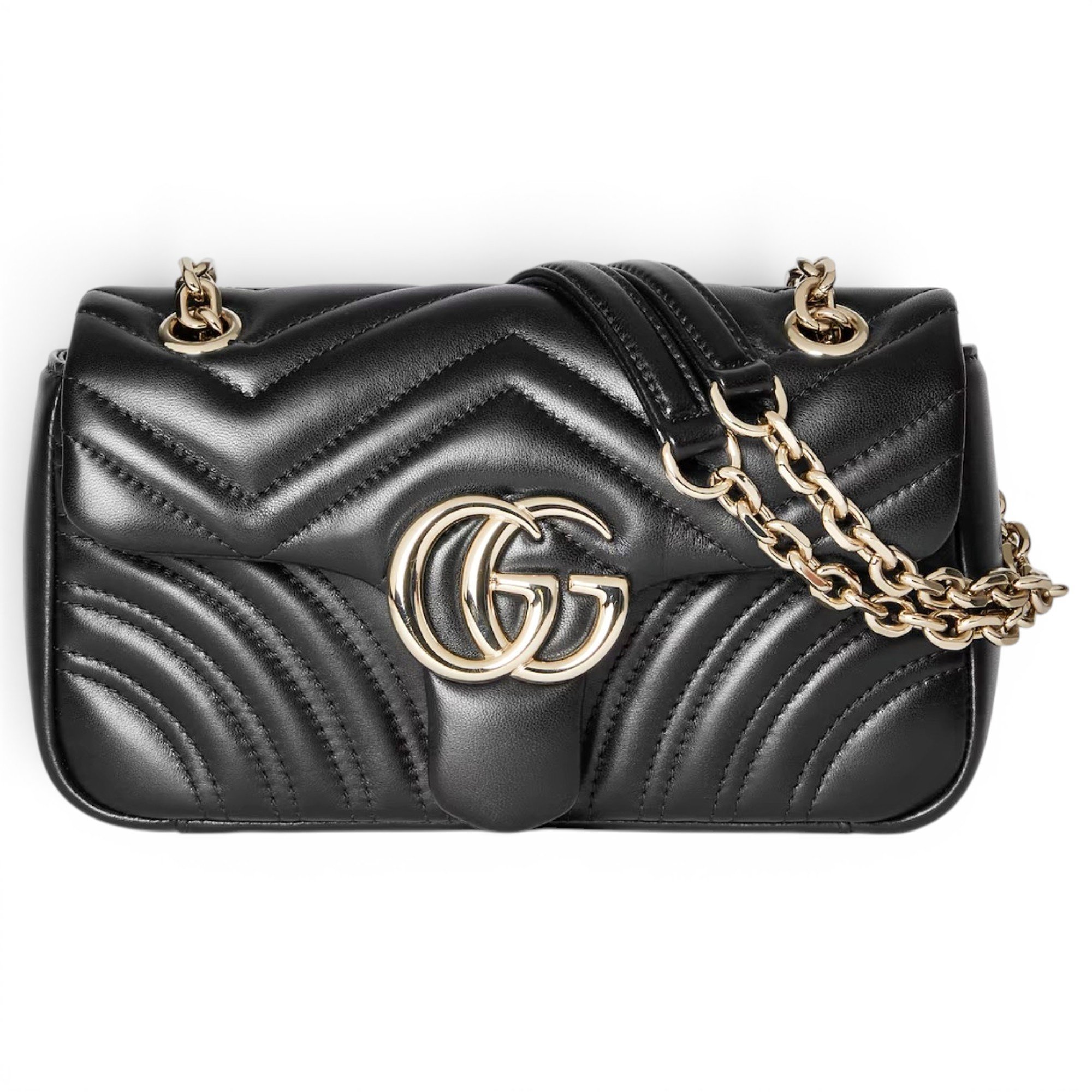 GG Marmont Flap leather handbag