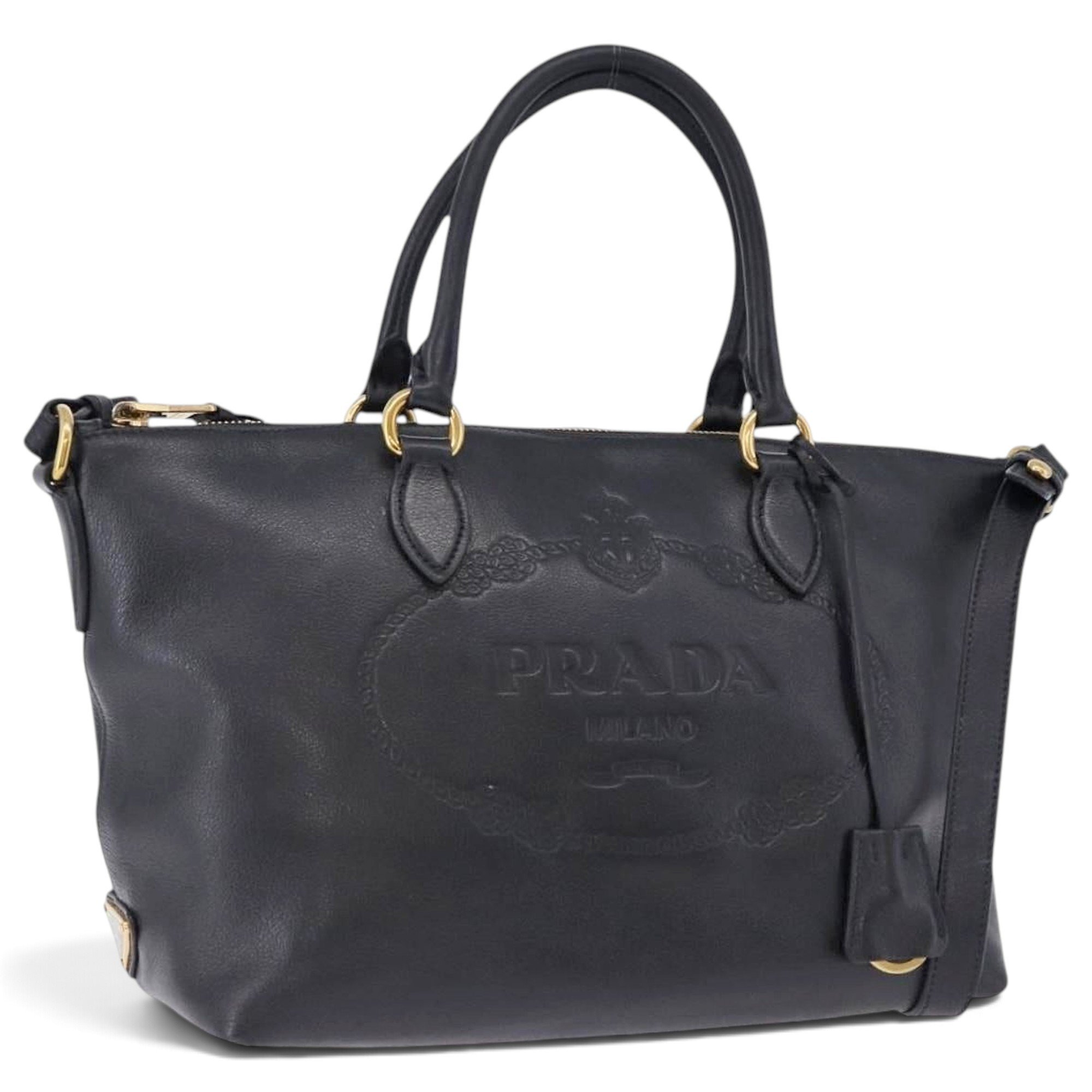 Leather handbag