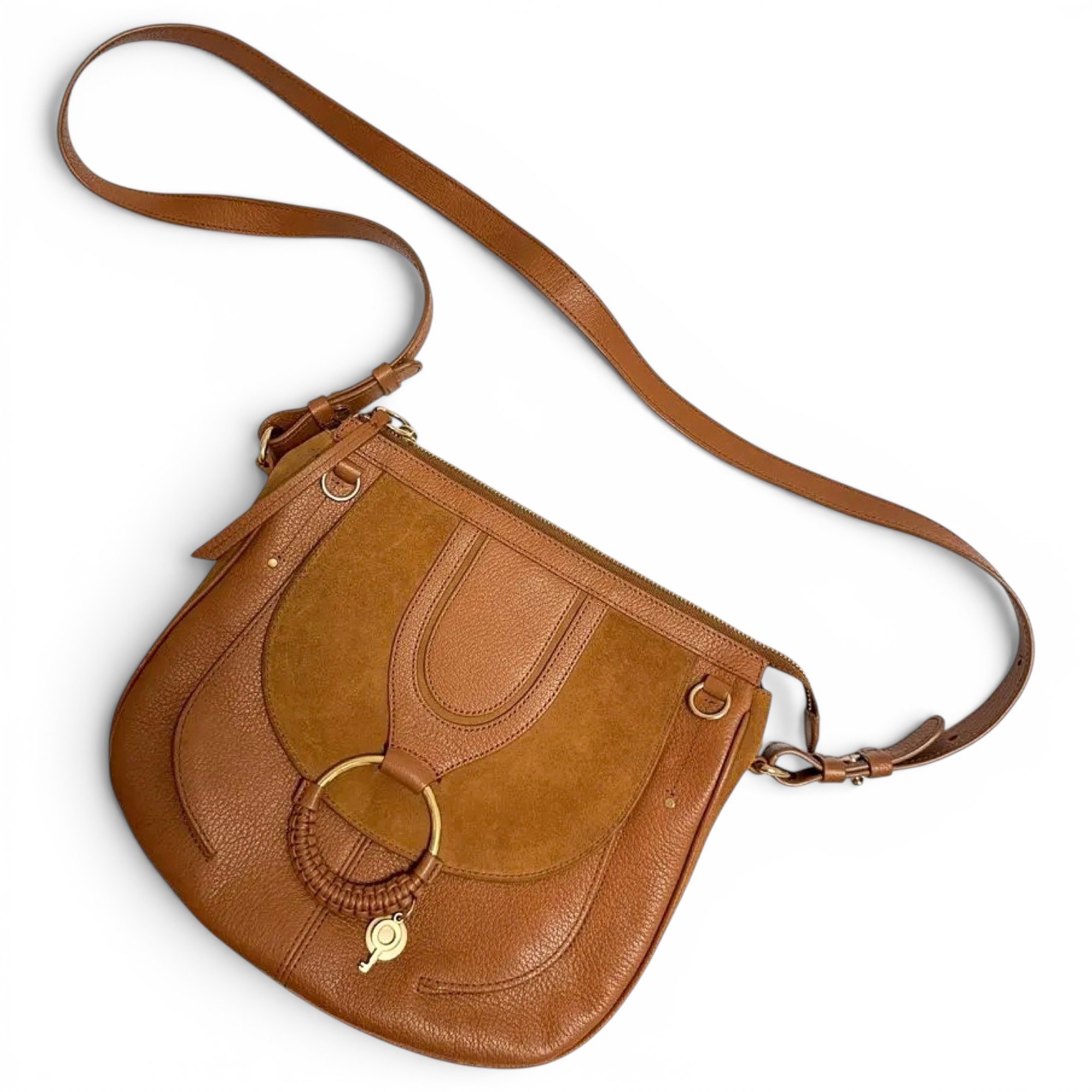 Joan leather crossbody bag