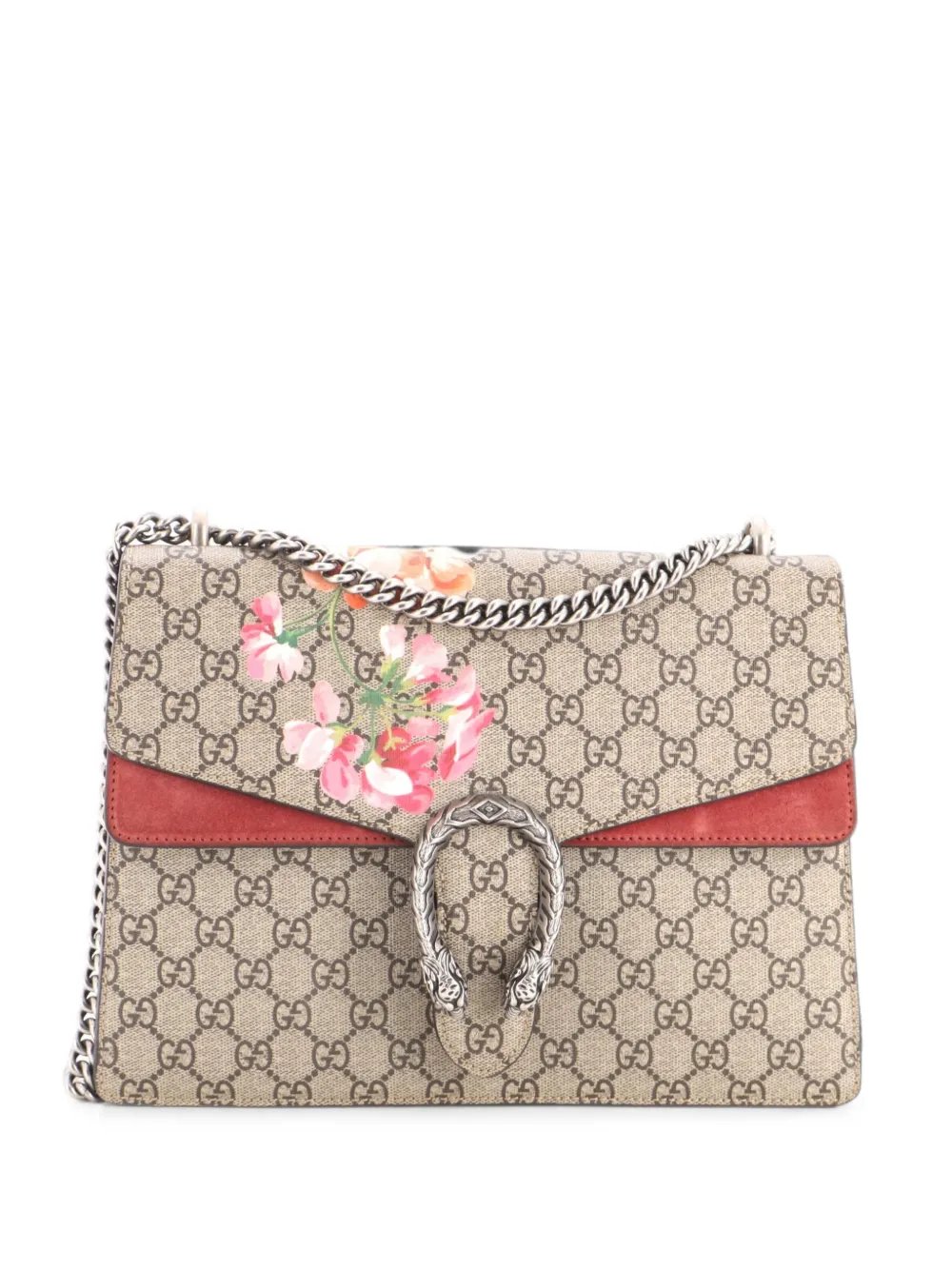 Dionysus Bag Blooms Print GG Coated Canvas Medium shoulder bag