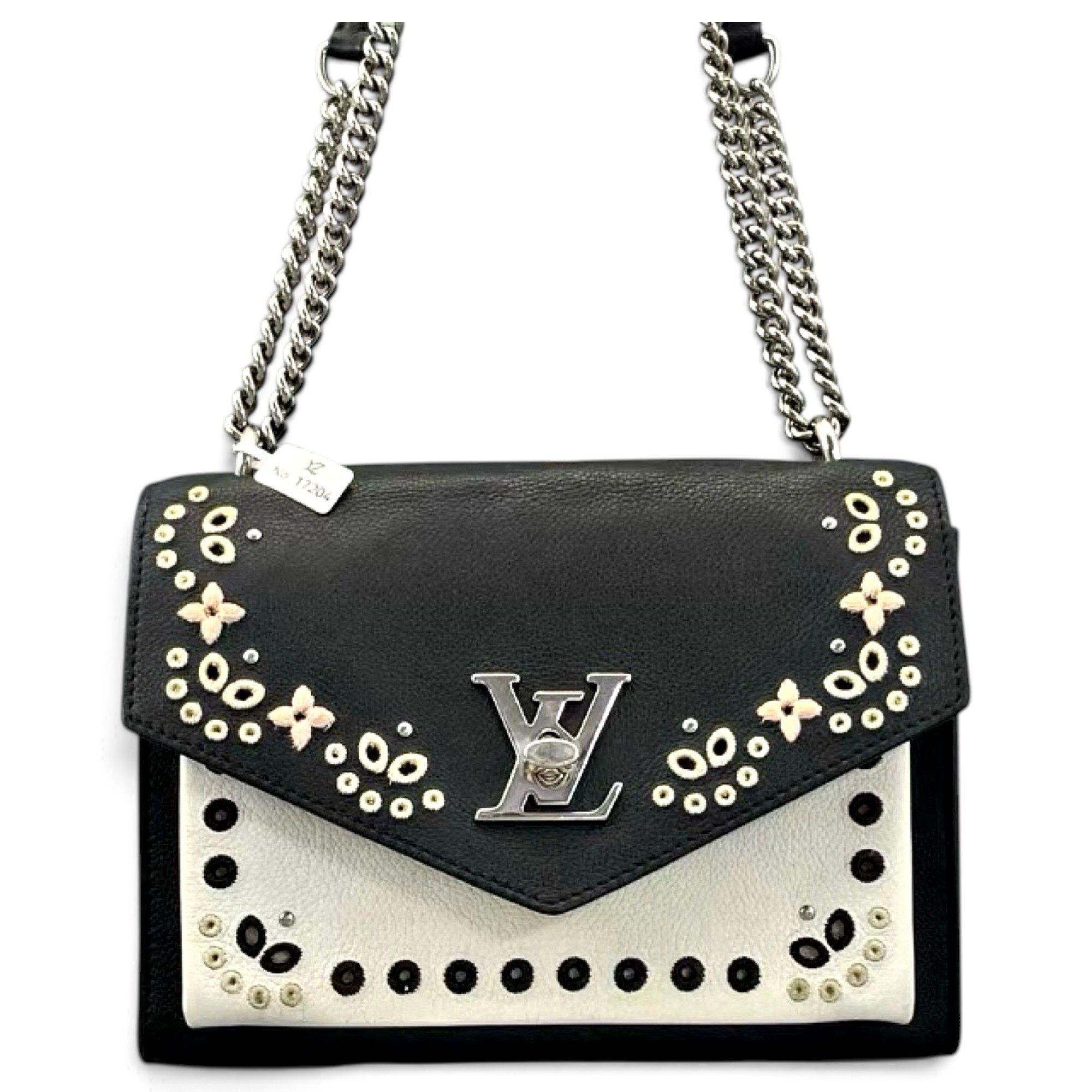 Louis Vuitton Mylockme leather handbag