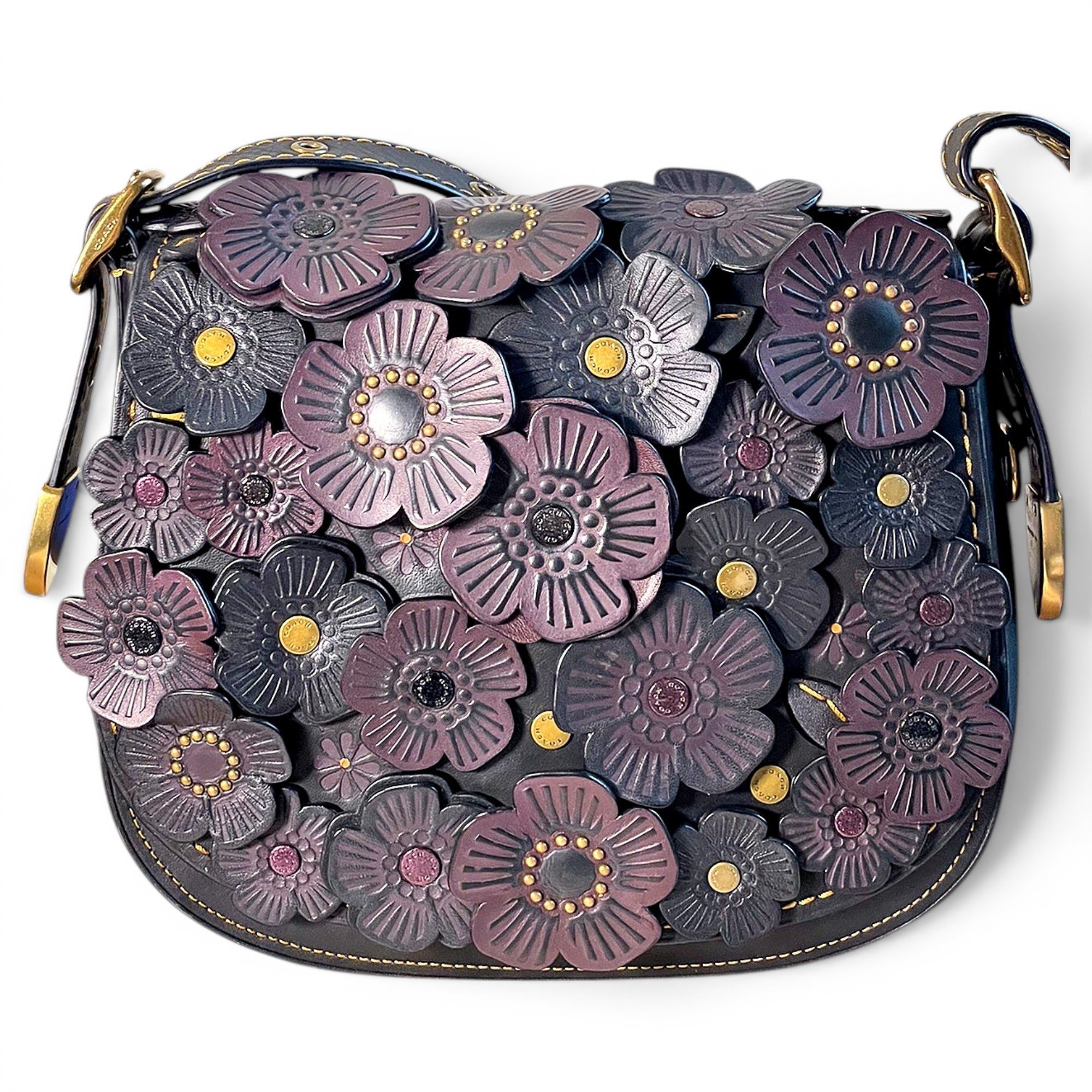 Leather crossbody bag