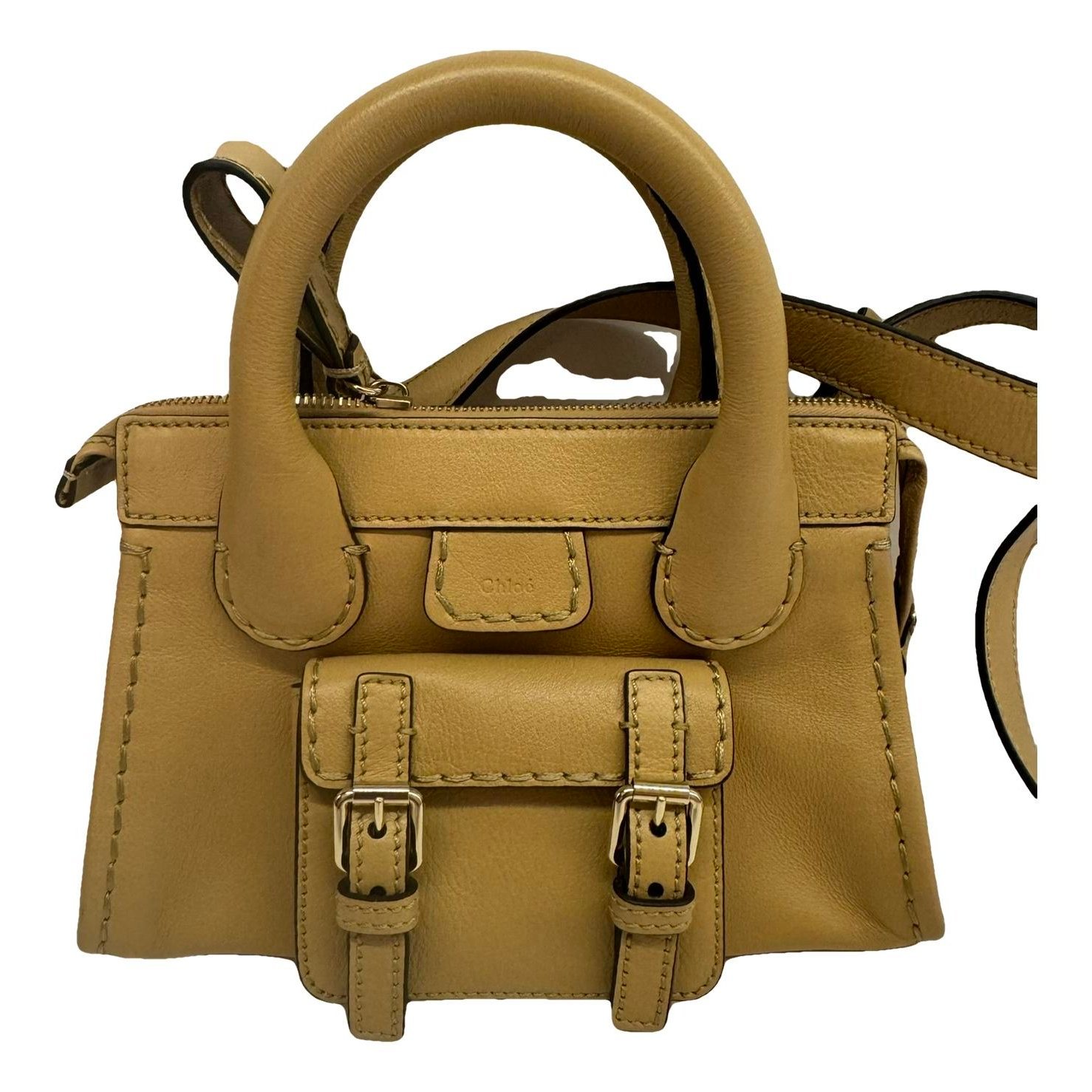 Edith leather crossbody bag