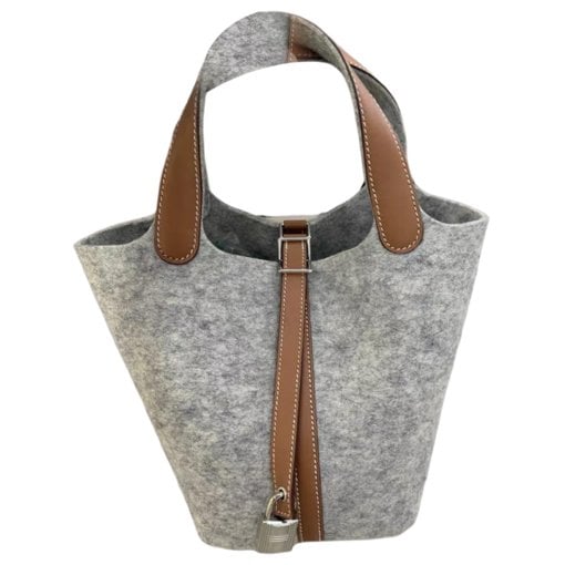 Picotin wool tote