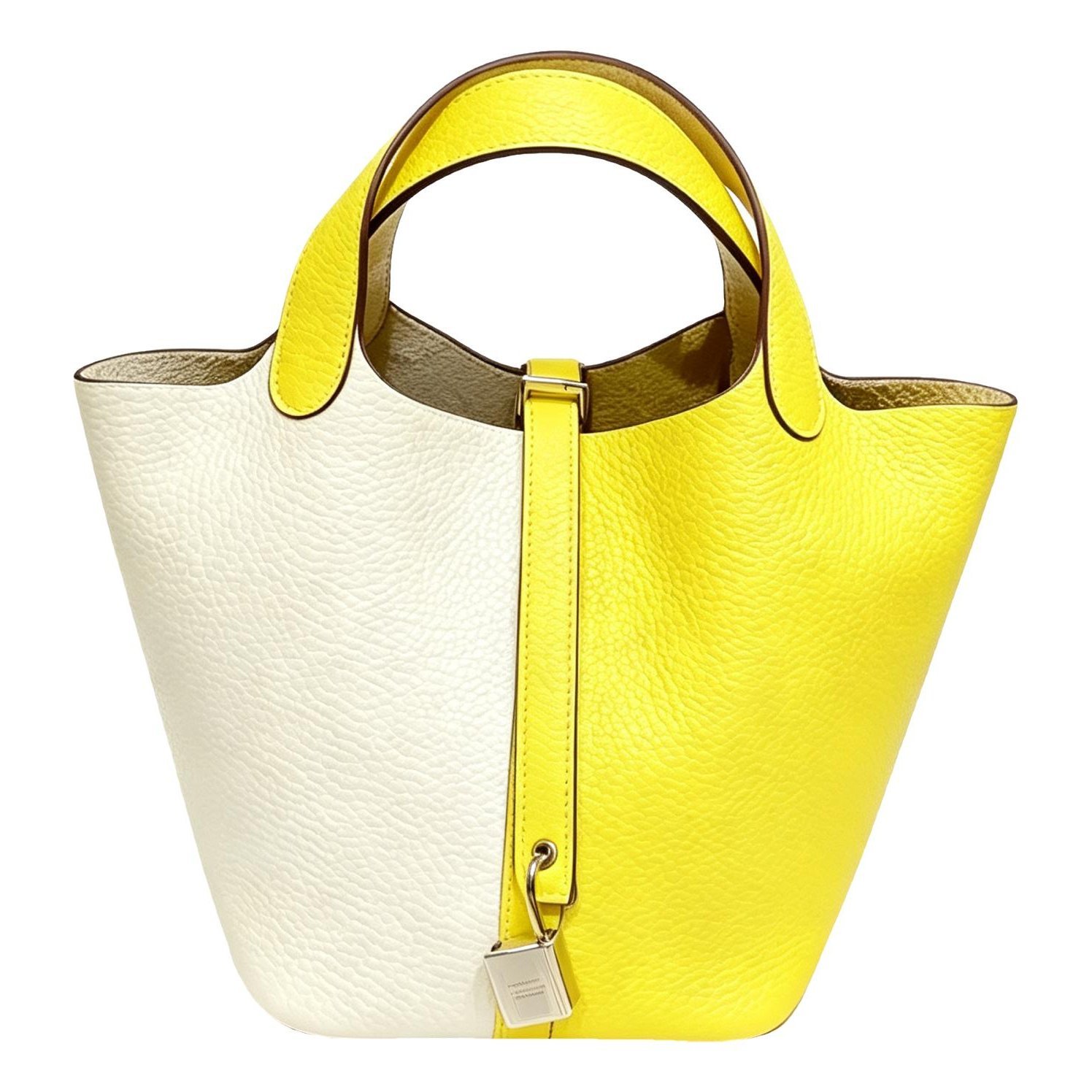 Leather tote