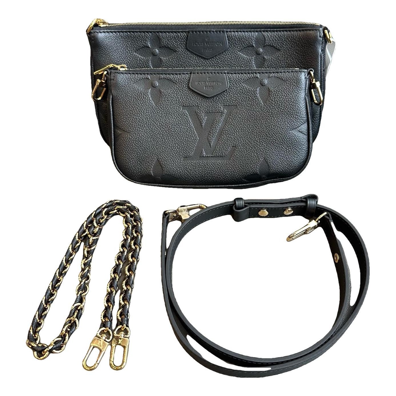 Multi Pochette Accessoires leather handbag