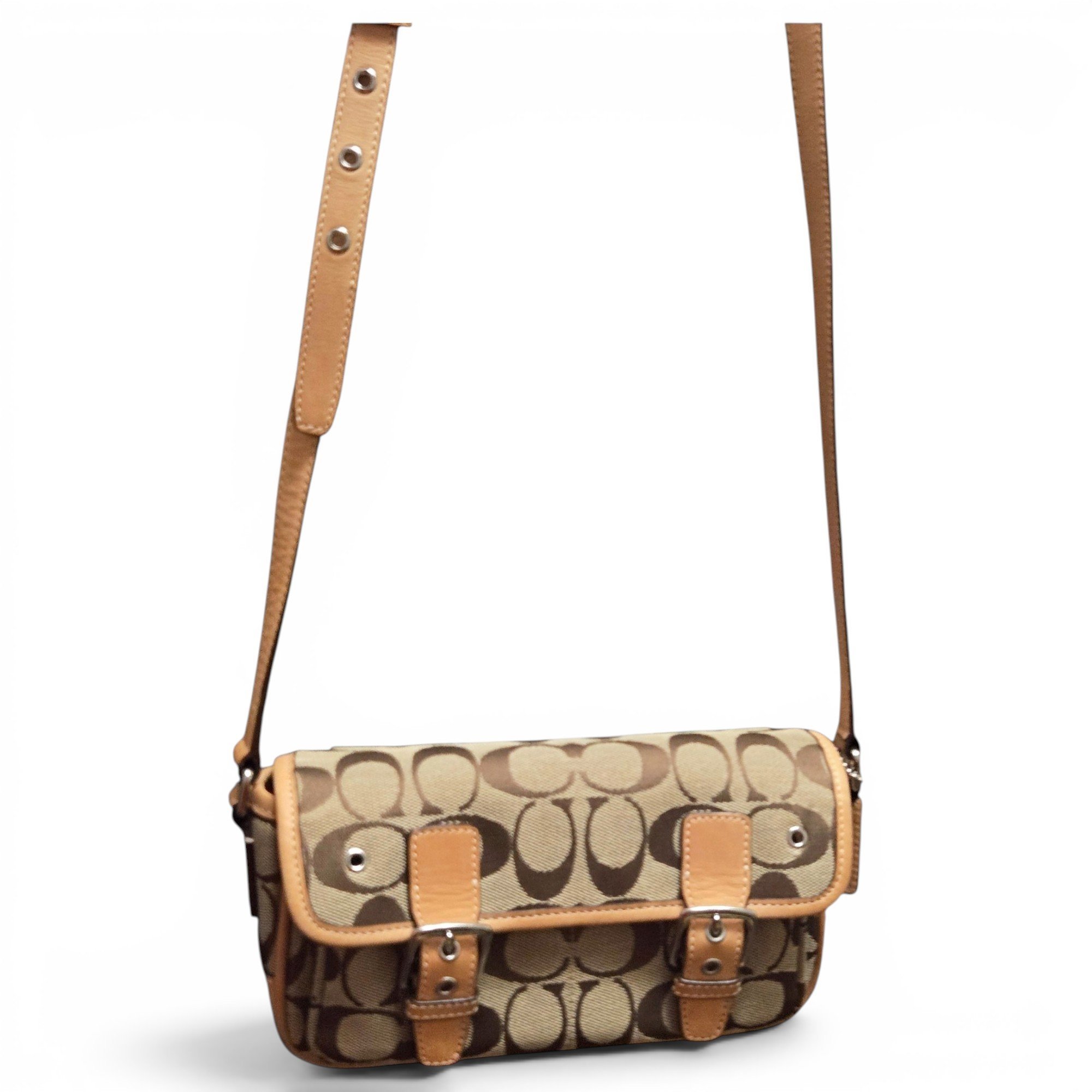 Leather crossbody bag