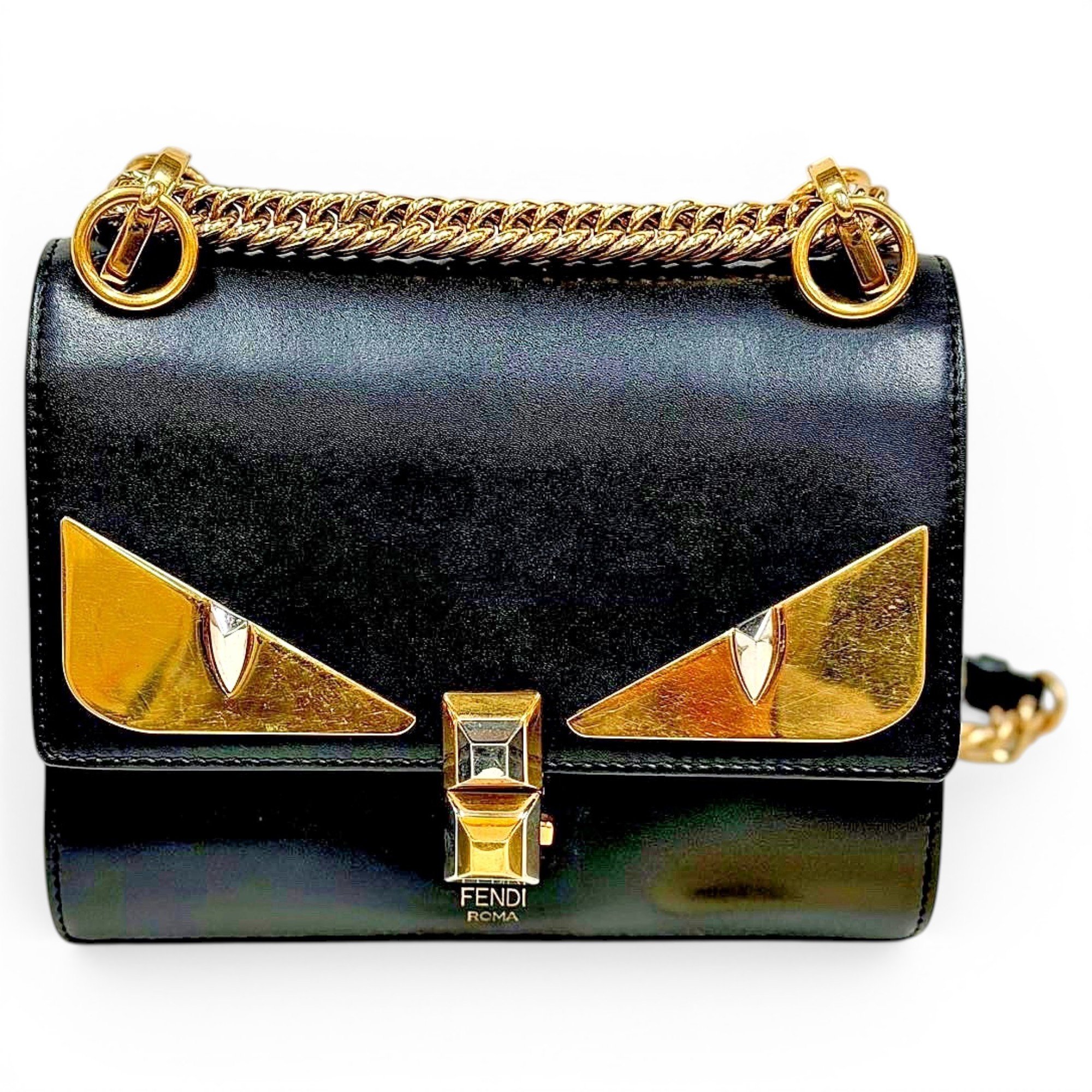 Kan I leather handbag
