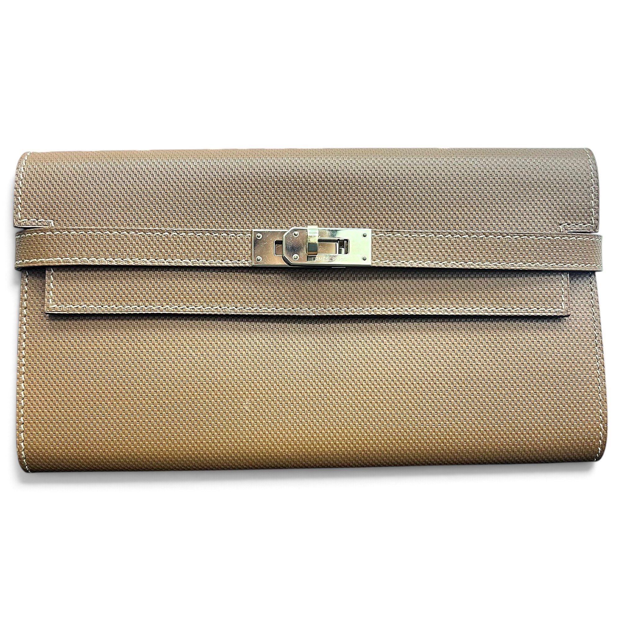 Kelly to go leather clutch bag