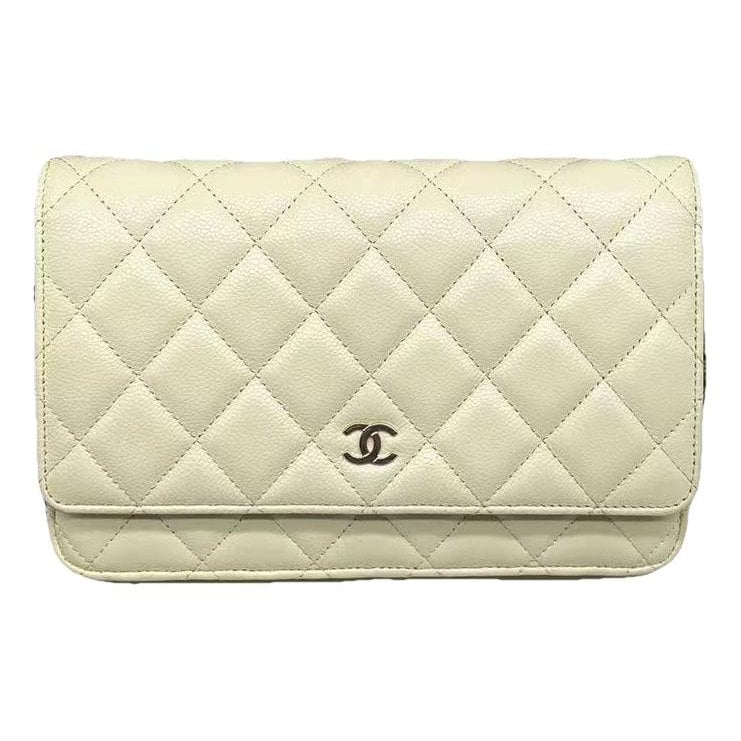 Wallet On Chain Timeless/Classique leather handbag