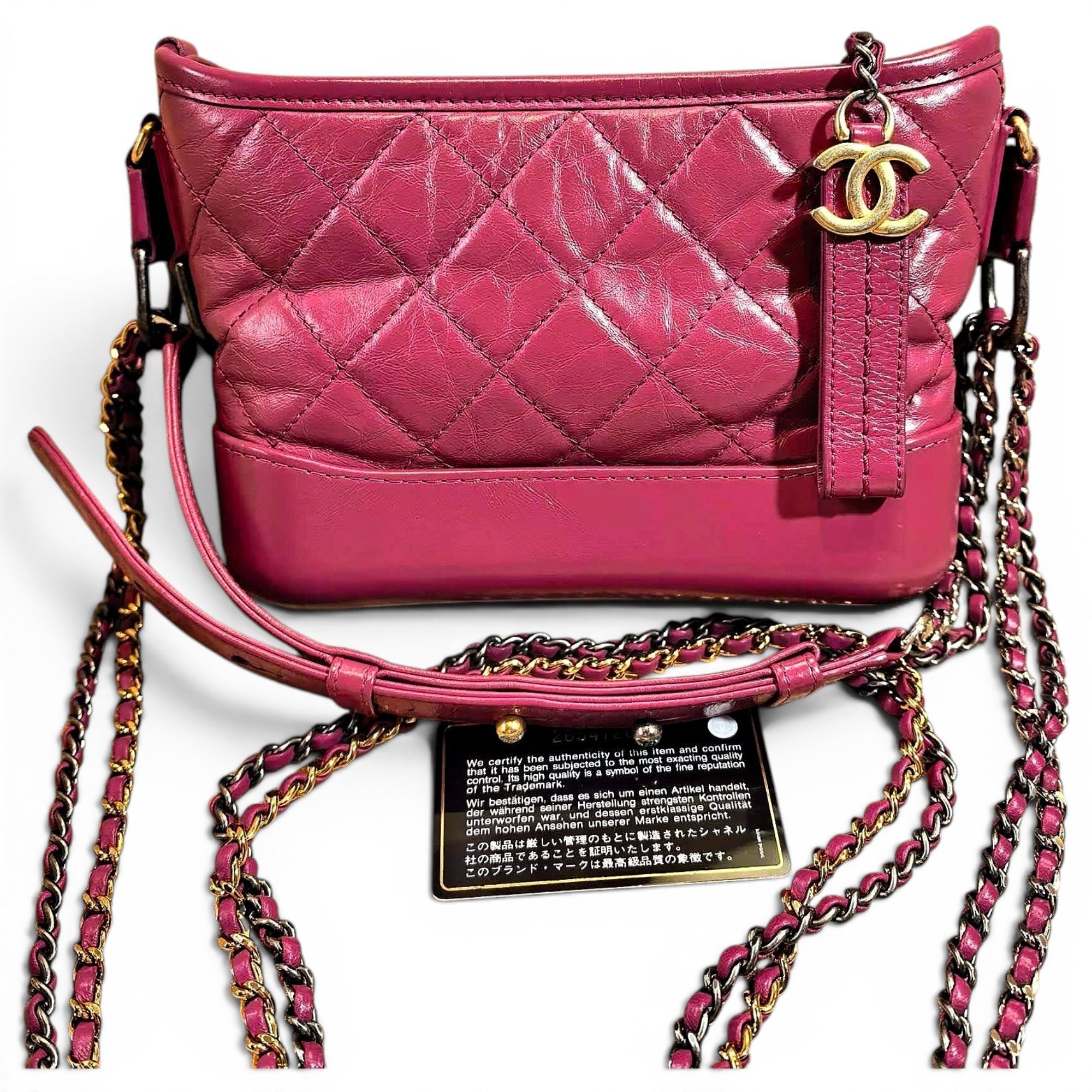 Gabrielle leather handbag