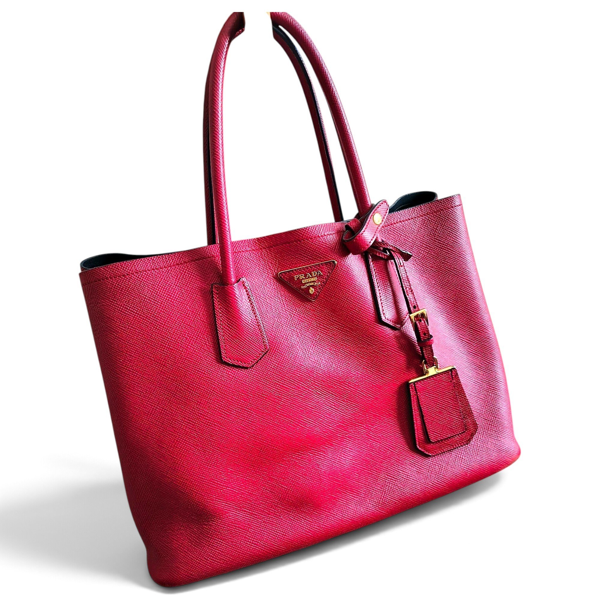 Leather tote