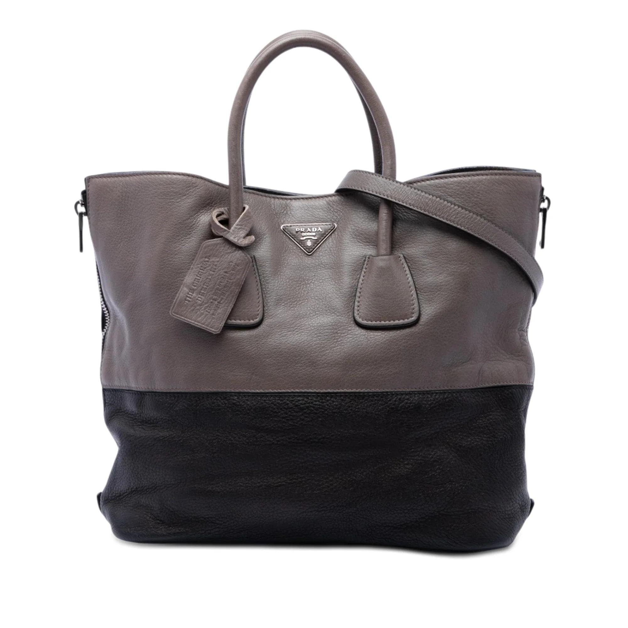 Leather satchel