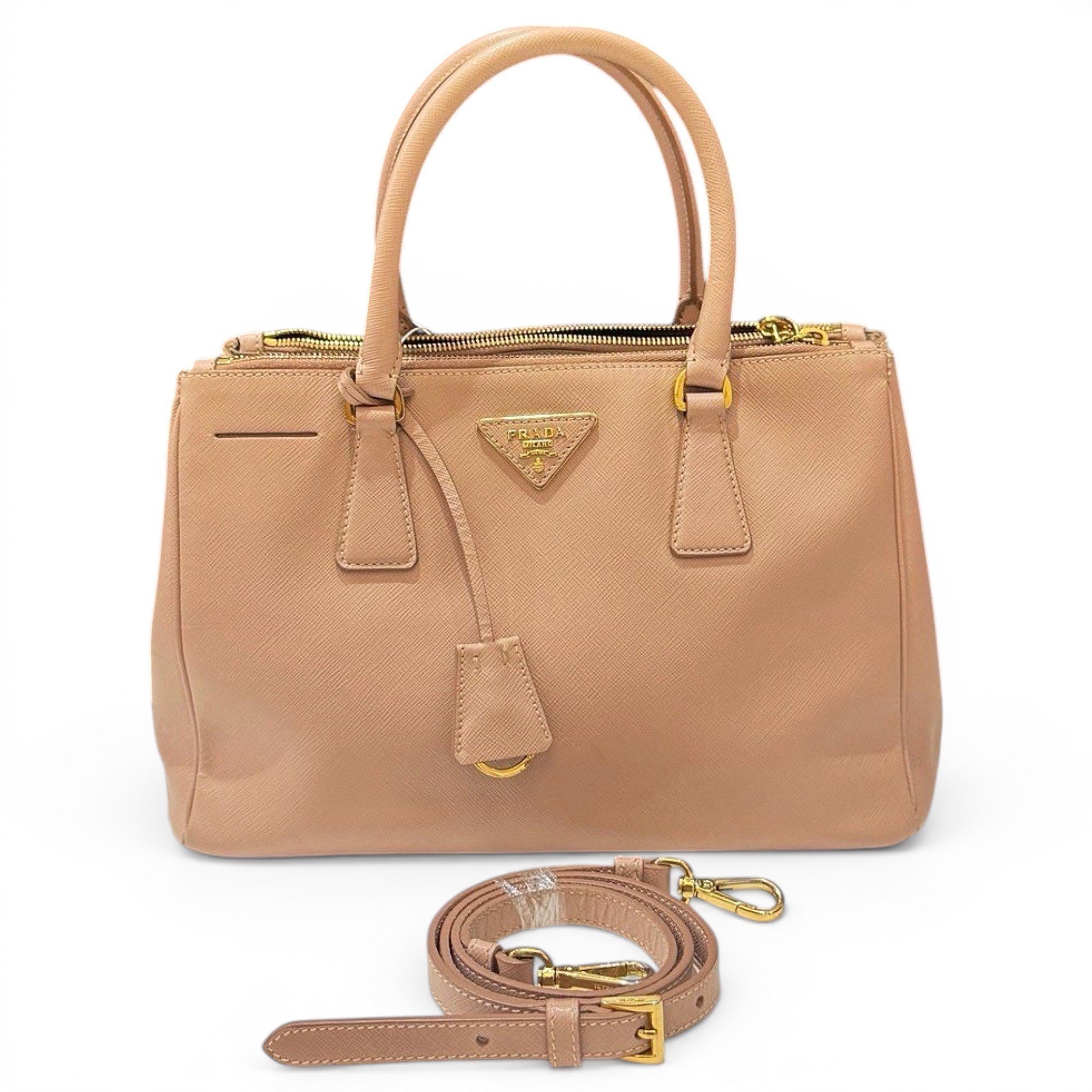 Galleria leather handbag