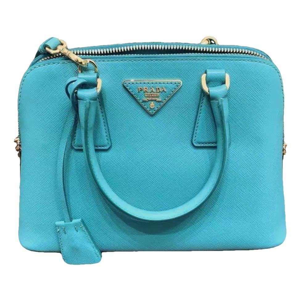 Promenade leather handbag