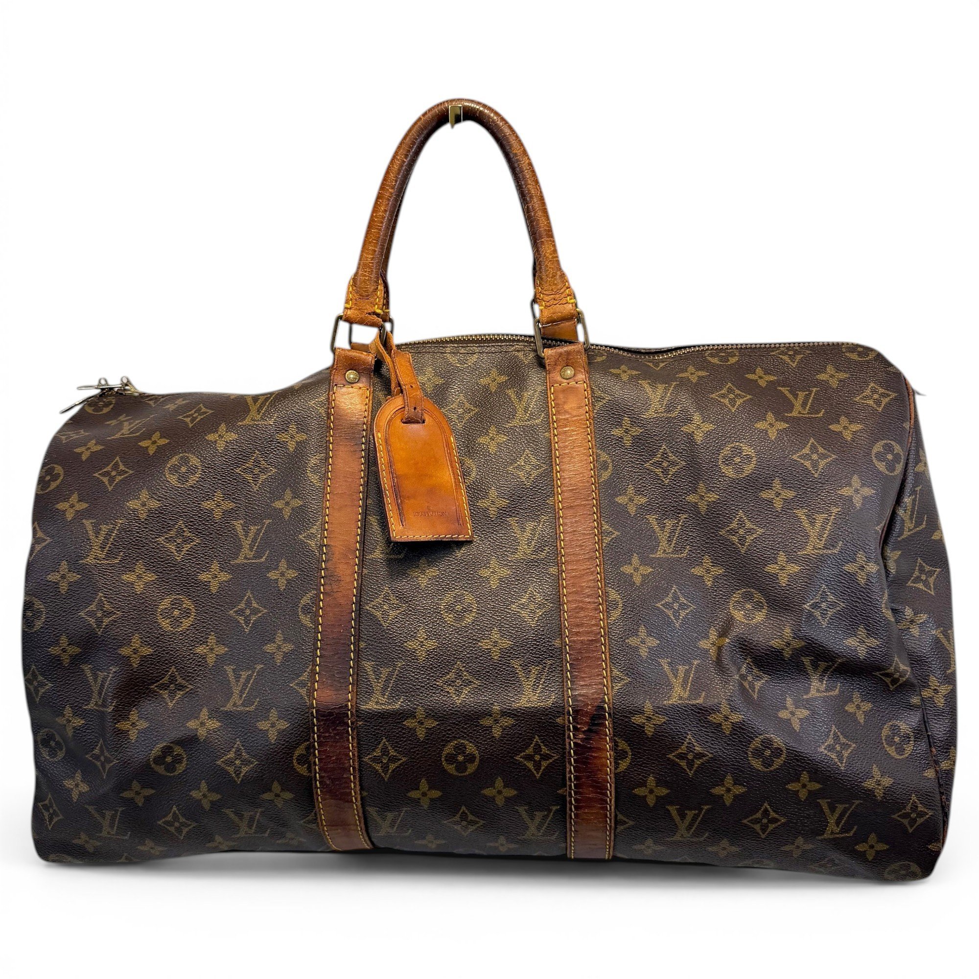 Keepall leather 48h bag