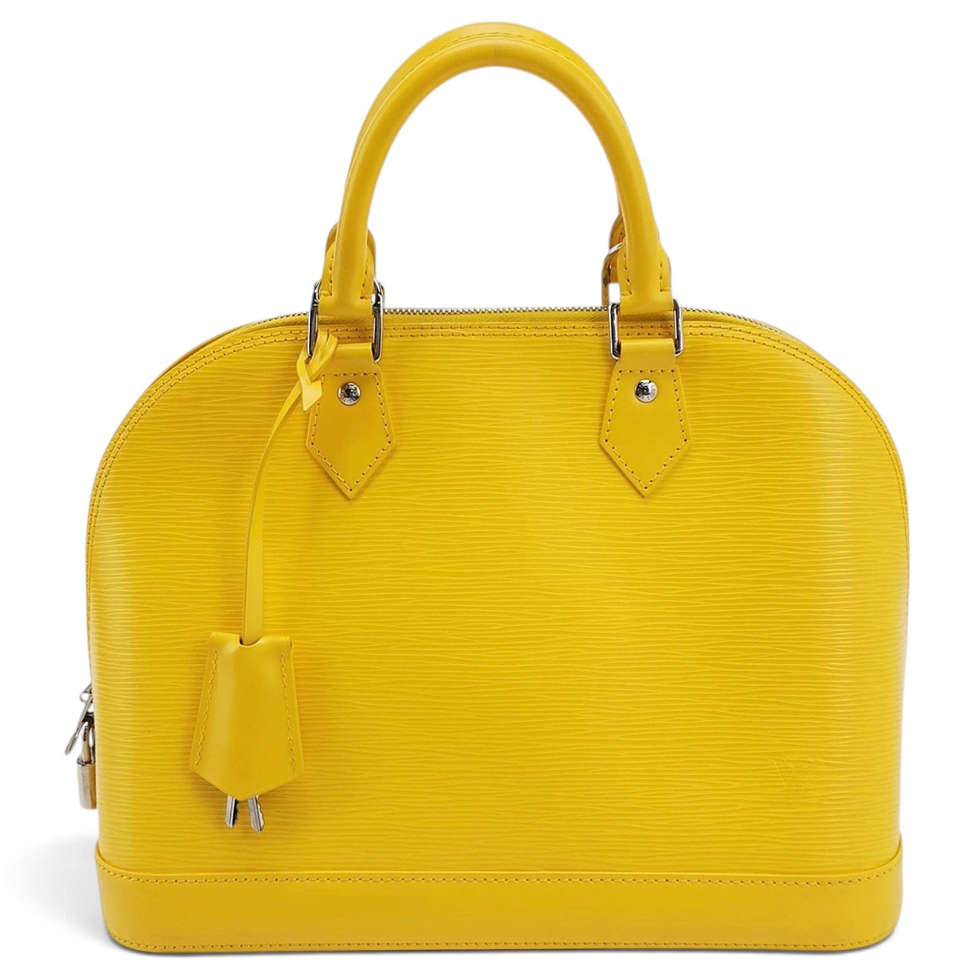 Alma leather handbag