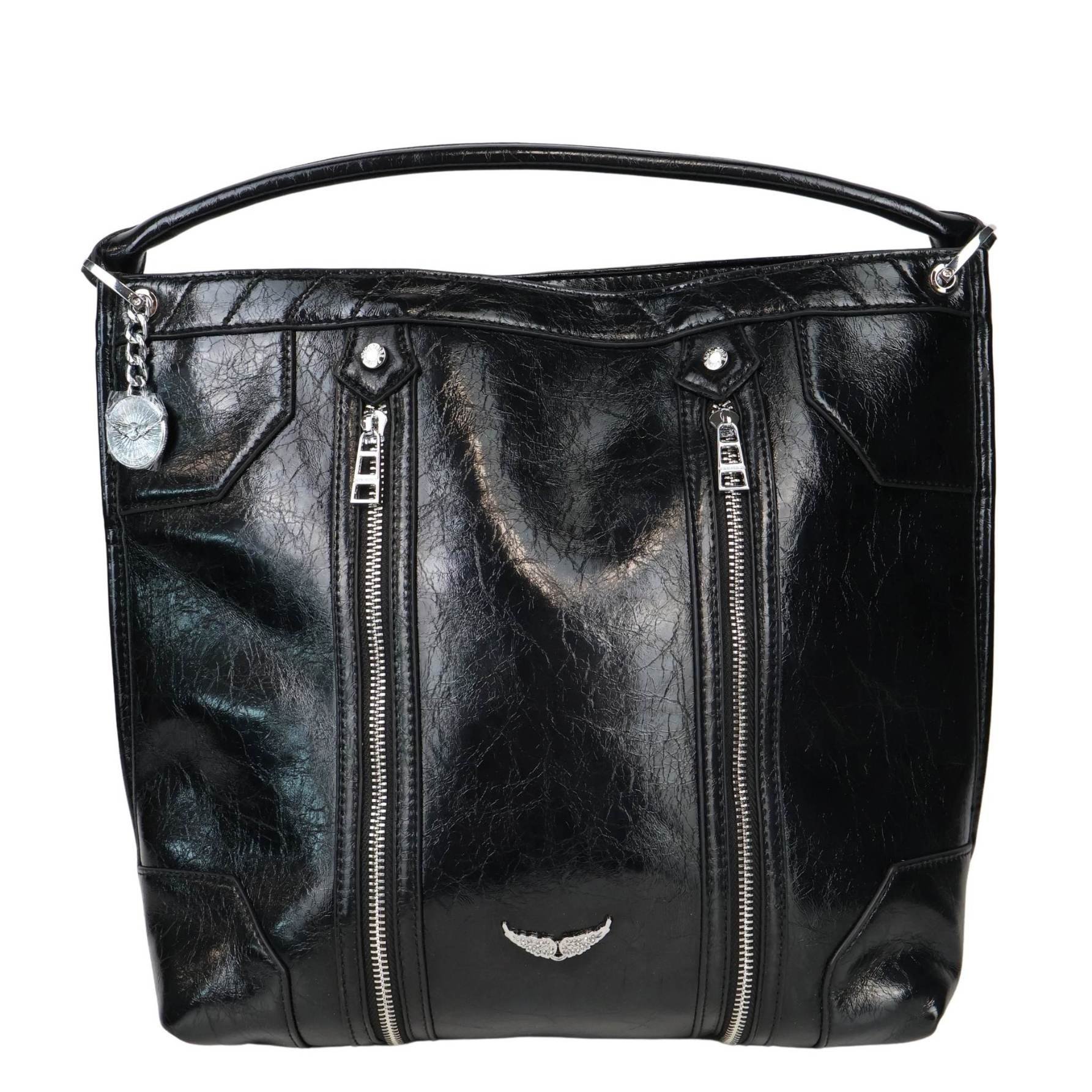Leather handbag