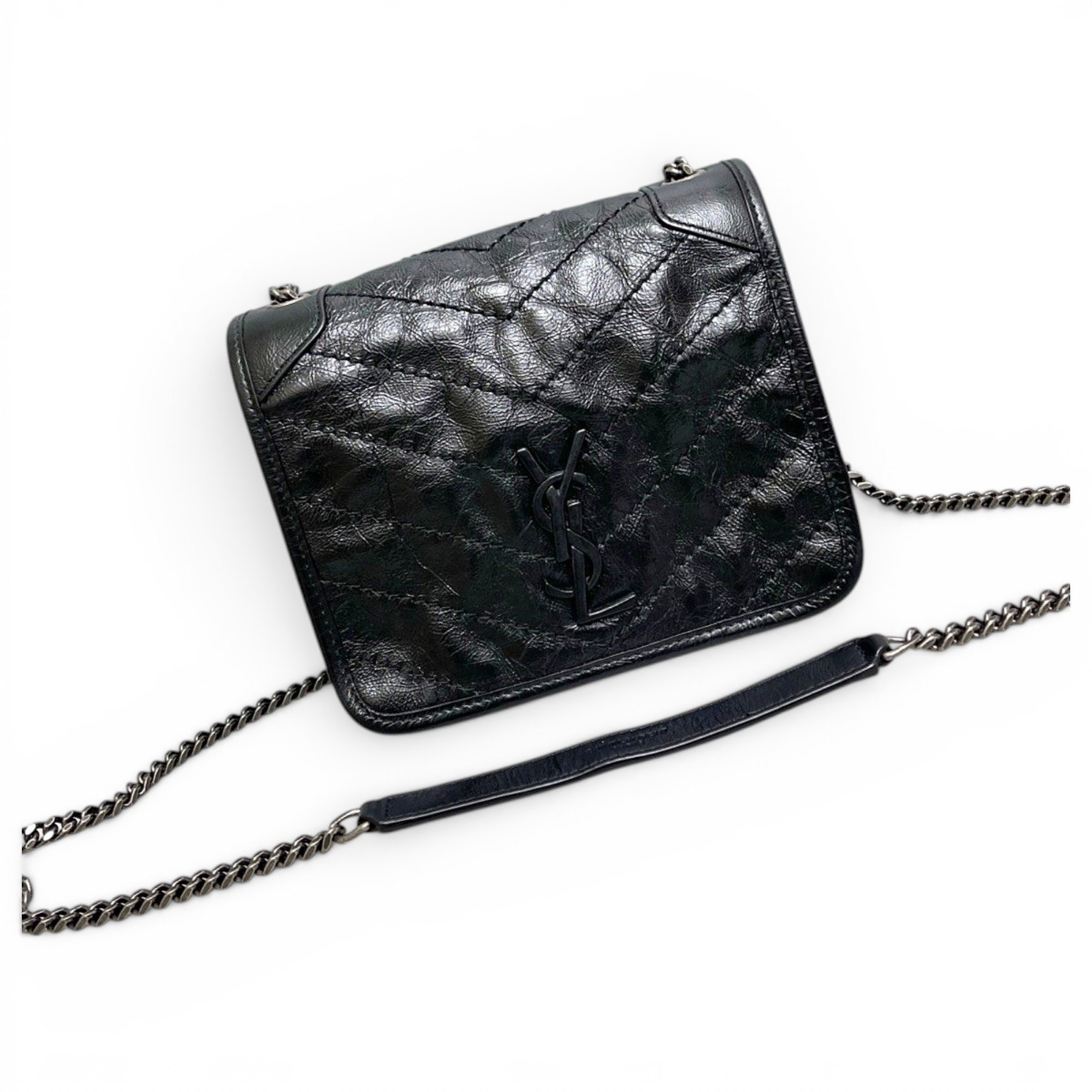 Saint Laurent Mini Niki leather handbag