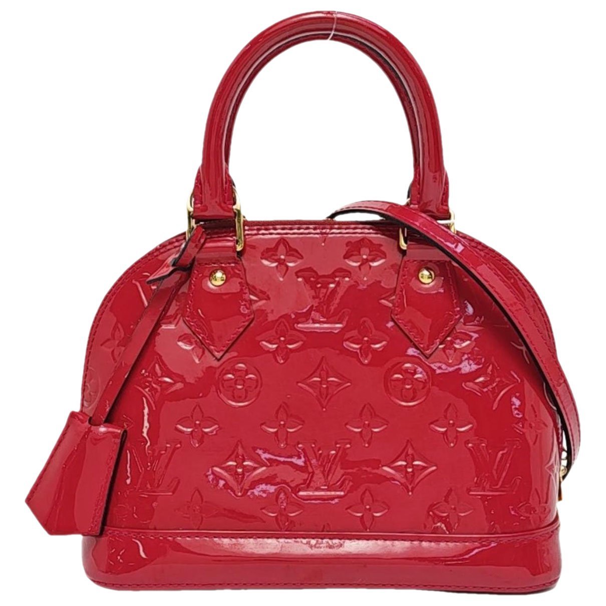 Alma BB patent leather handbag