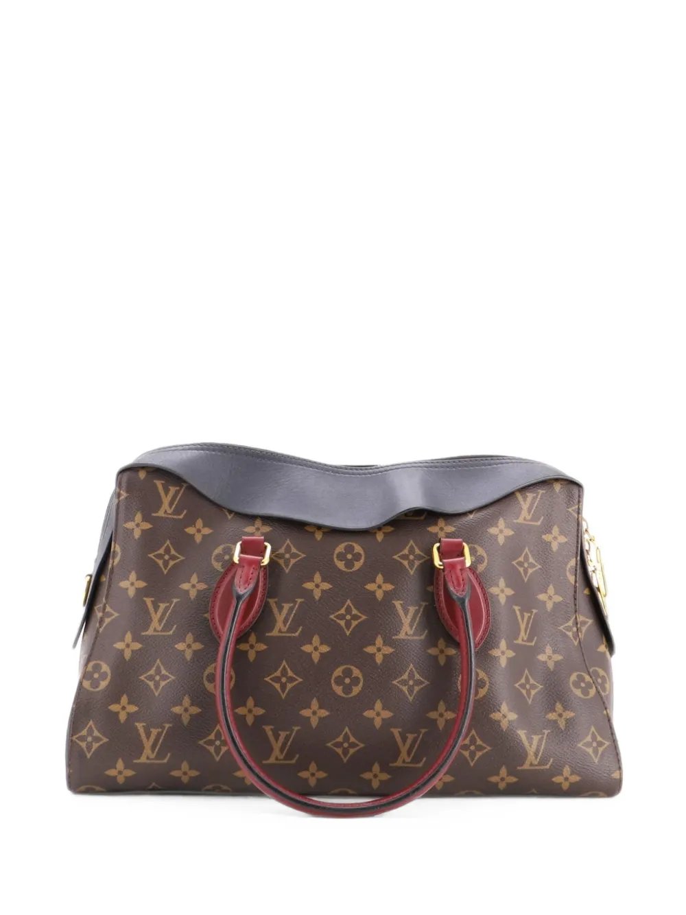 Tuileries Handbag Monogram Canvas with Leather satchel
