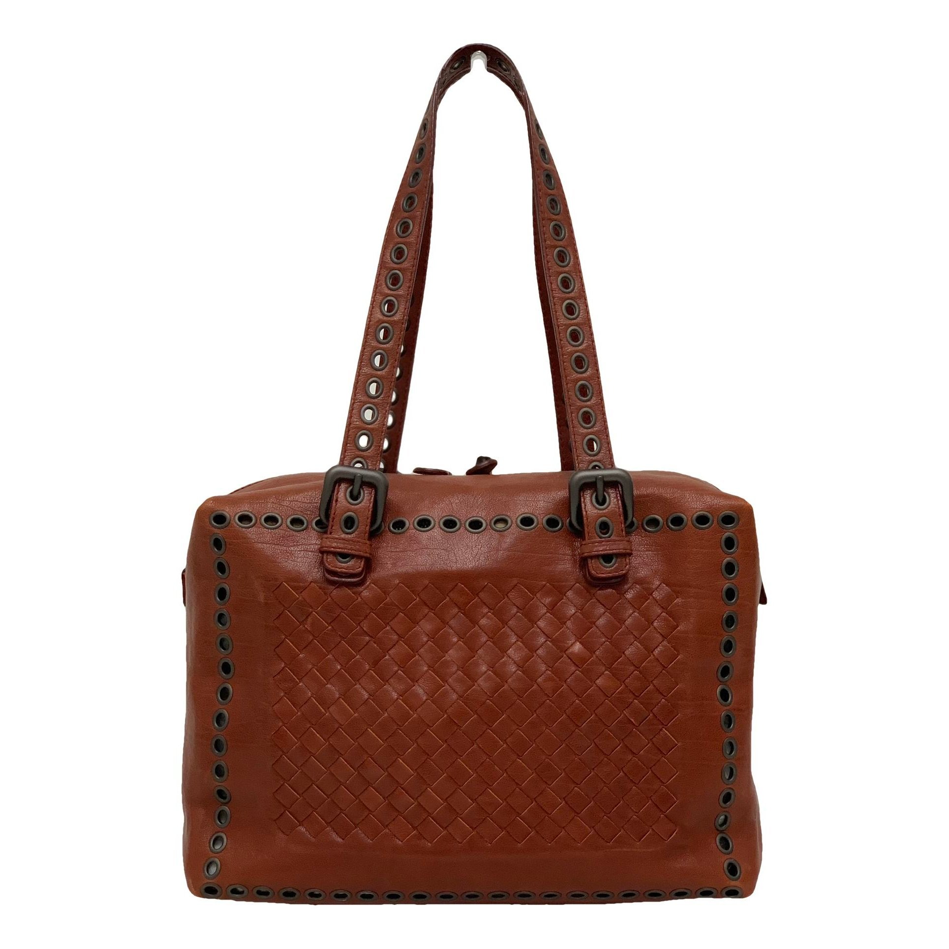 Leather handbag